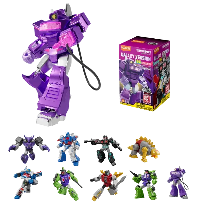 Blokees Transformers Galaxy Version 04 Fractured Space-Time