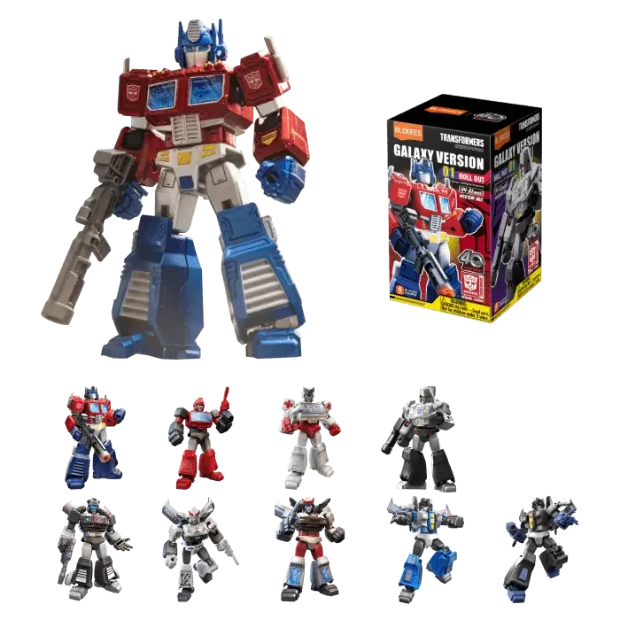 Blokees Transformers Galaxy Version 01 Roll Out