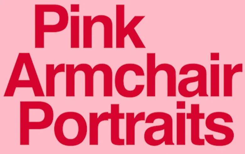 PINK ARMCHAIR PORTRAITS