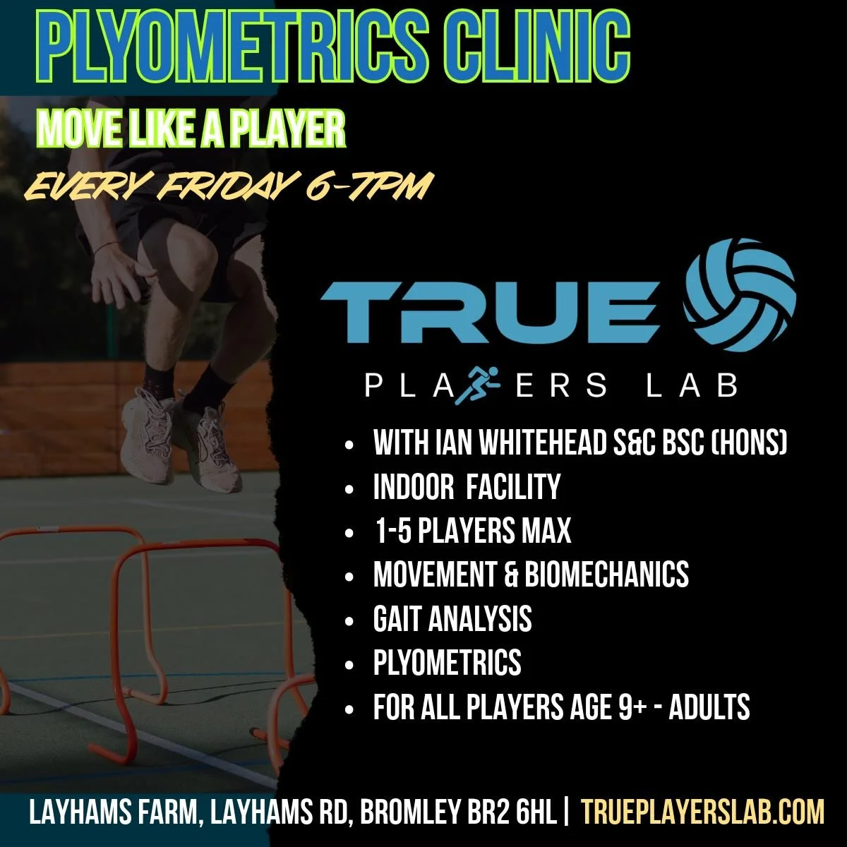 🏃🏻&zwj;♂️💨 
.
.
PLOMETRICS CLINIC 🔌
.
.
Every Friday with movement &amp; S&amp;C specialist Ian Whitehead BSc (Hons) 
.
📍 In the lab 🧪 
.
.
.
#plyometricstraining #movementtraining #footballspecific #lab #coaching