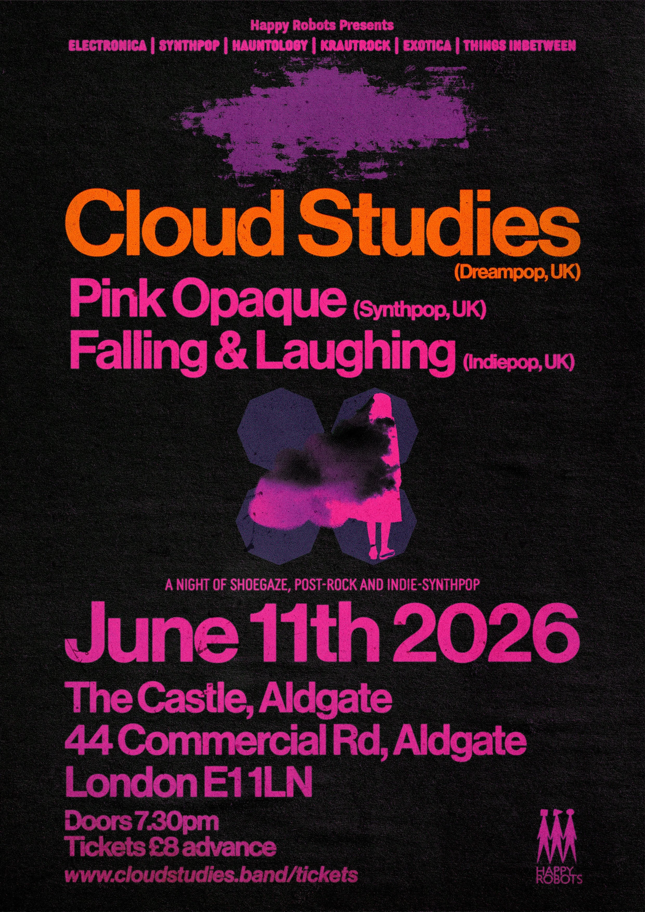 London Gig Poster for June 11