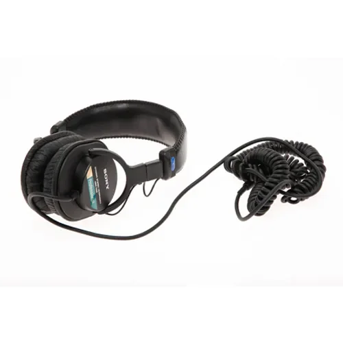 Sony MDR 7506 Closed Black Professional Headphones