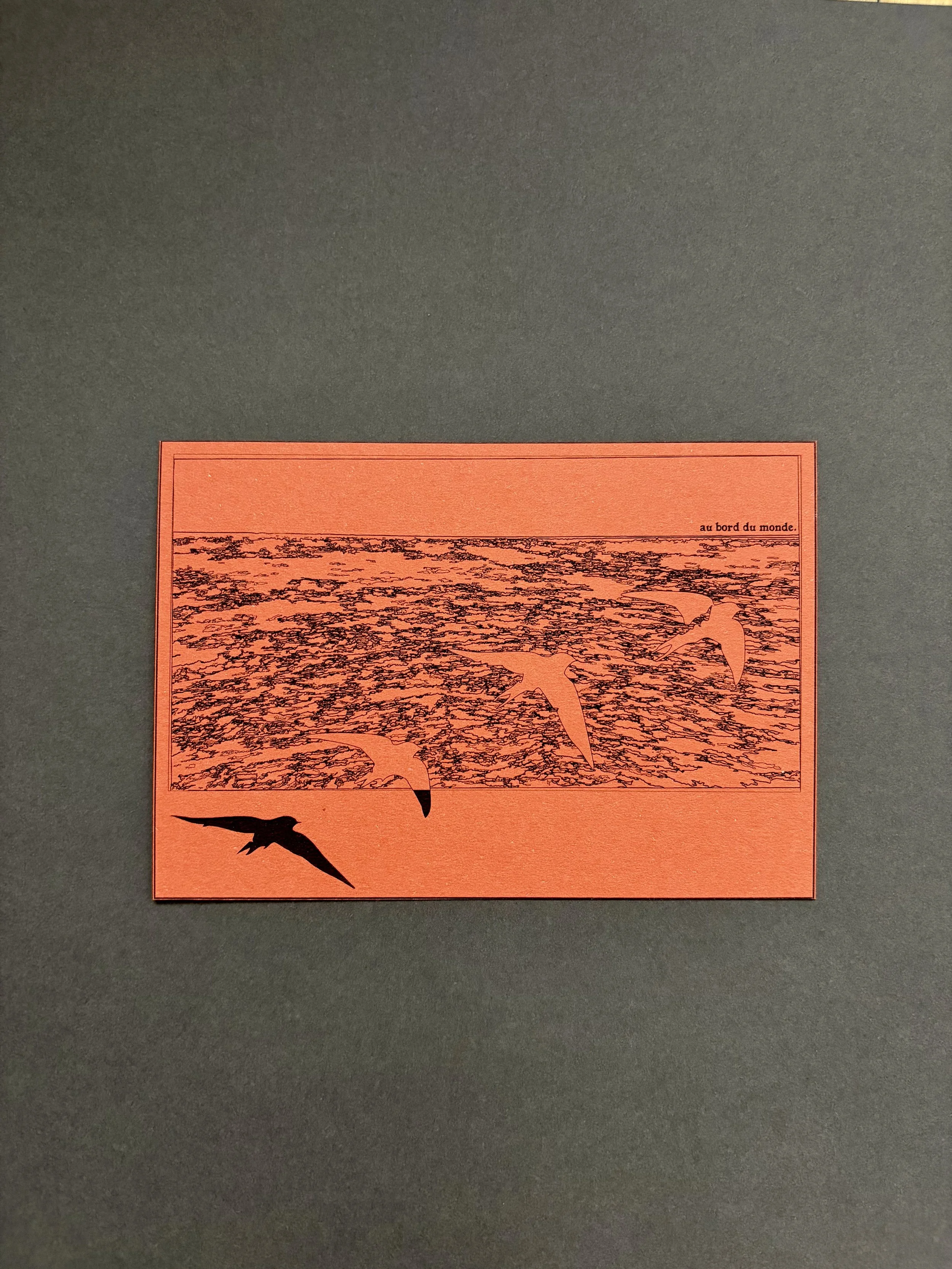 carte postale "horizon"