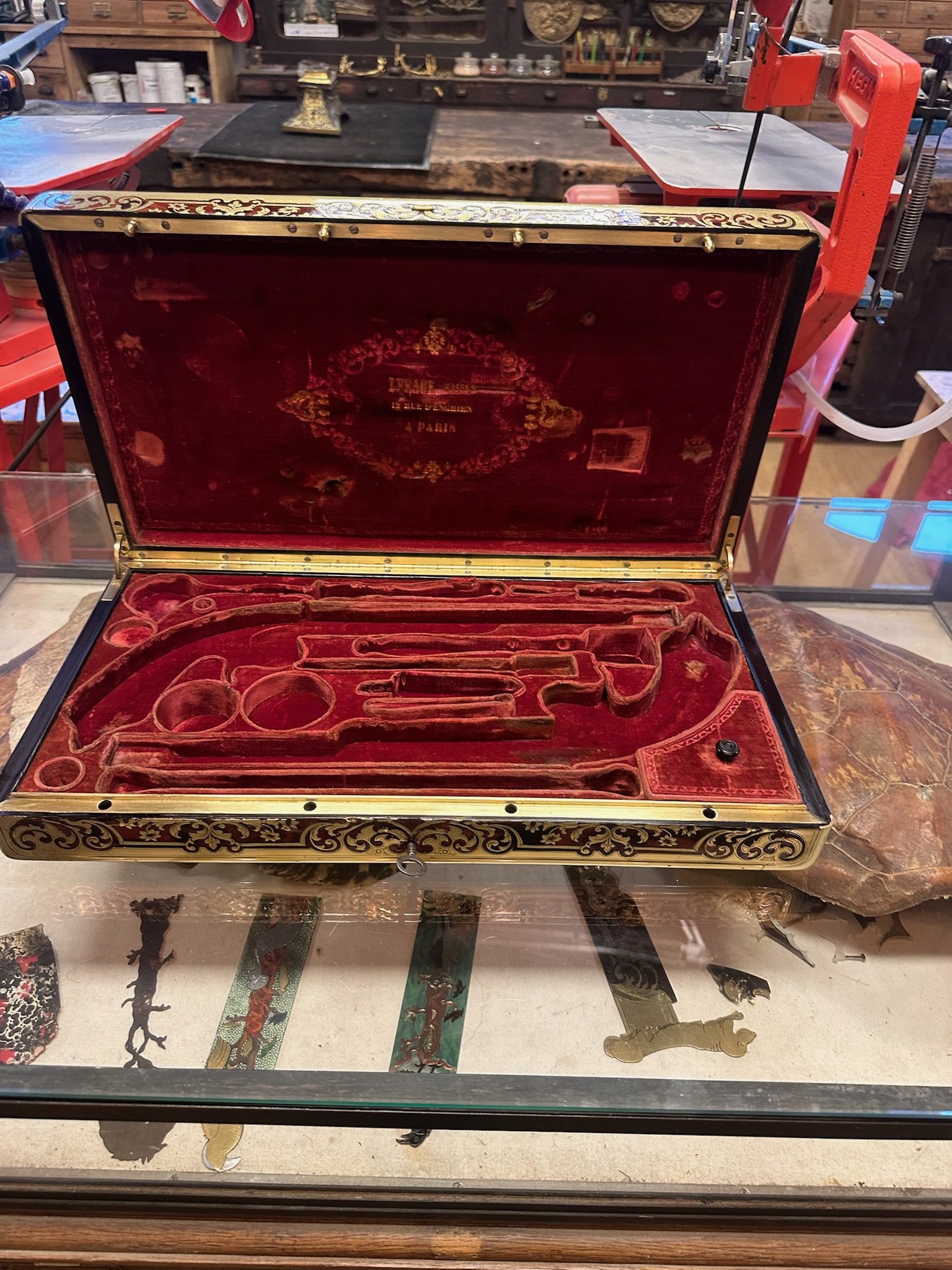 Boîte à pistolets