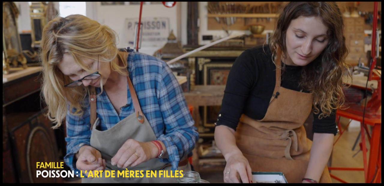 Artisans d’art de mères en filles «&nbsp;Familles de légende&nbsp;» sur France 2