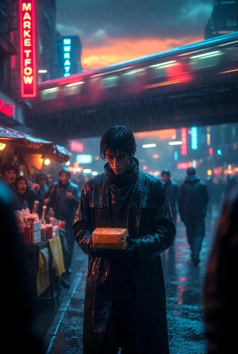 Rain doesn't deliver itself, Story 1