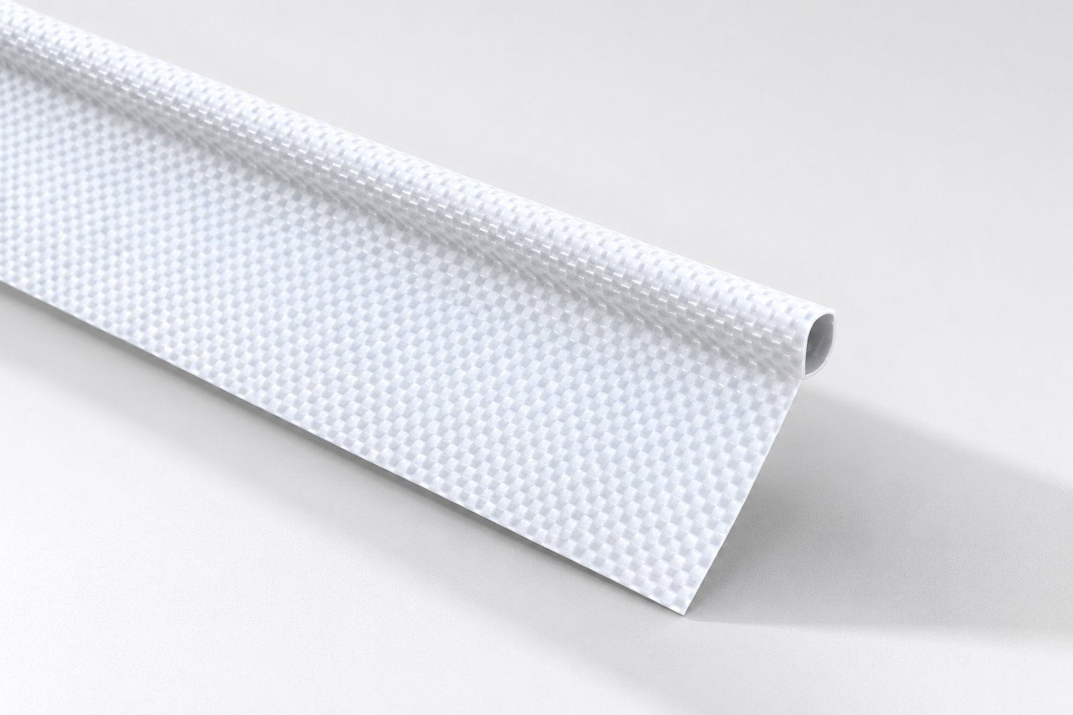 Kederband vit enkelfanad 8,5mm