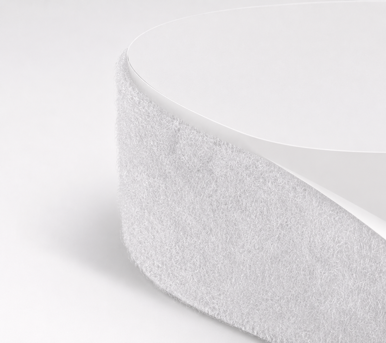 Velcro, Kardborre 50mm hona loop adhesiv vit