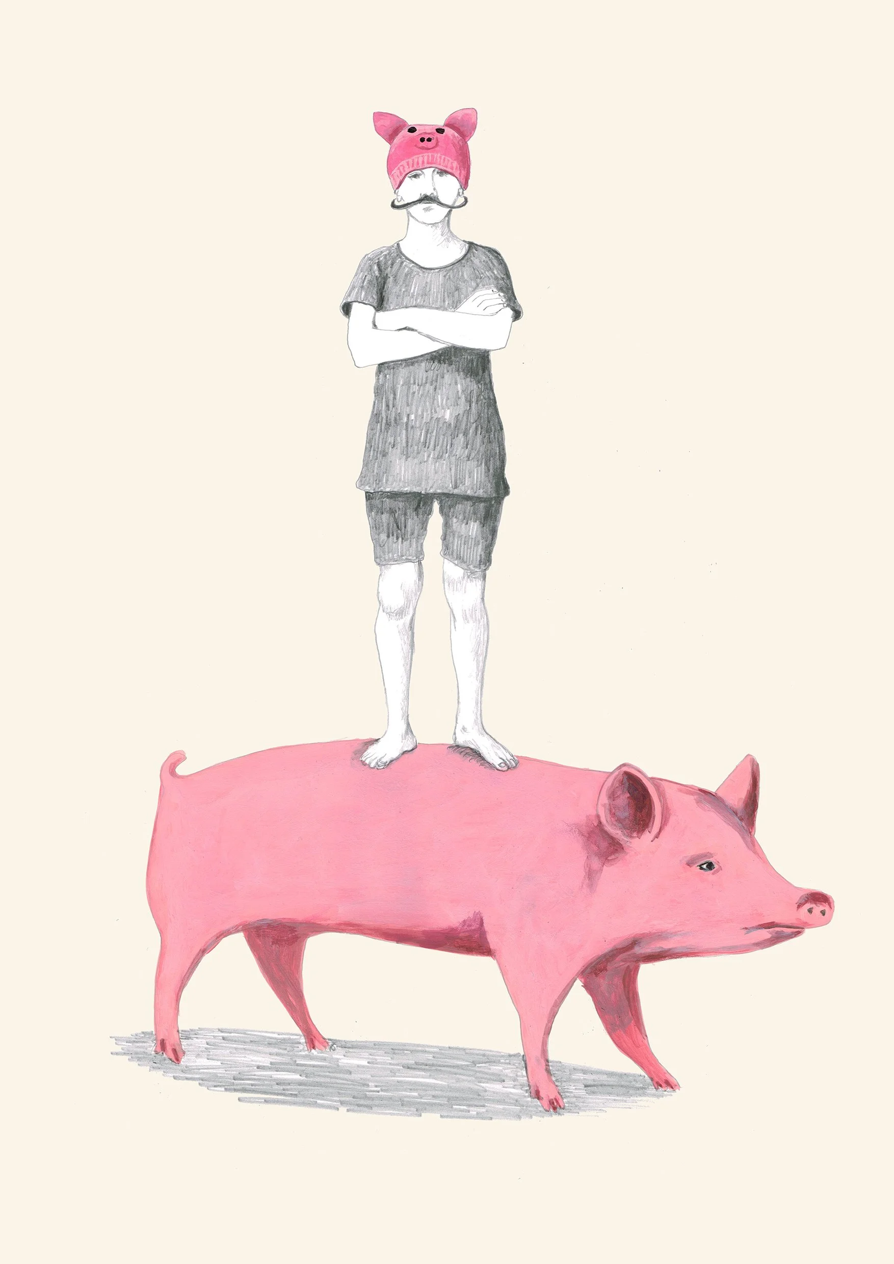 daydream 7 -pig on pig.jpg