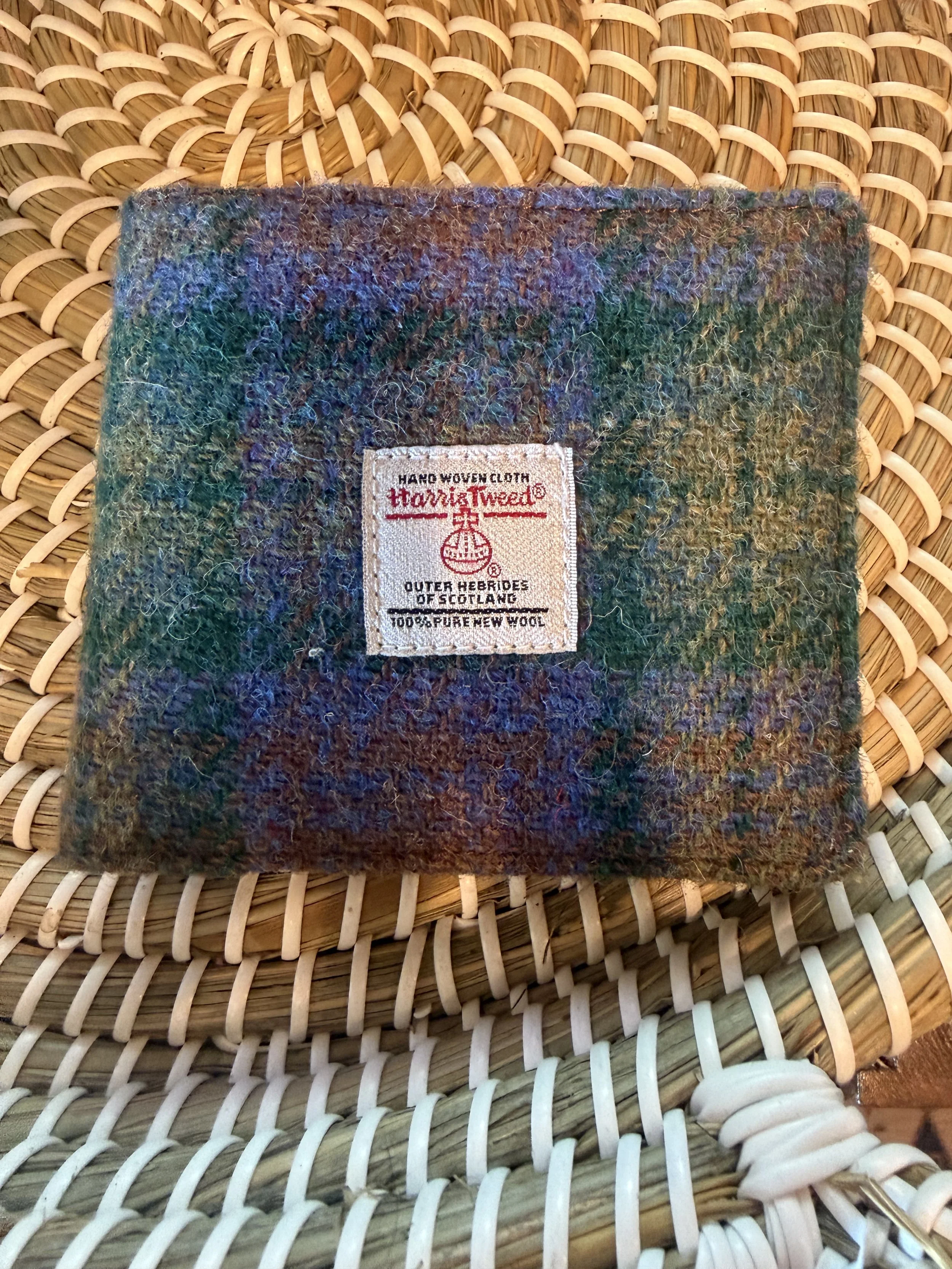 Genuine Harris Tweed® Bi-Fold Card Wallet