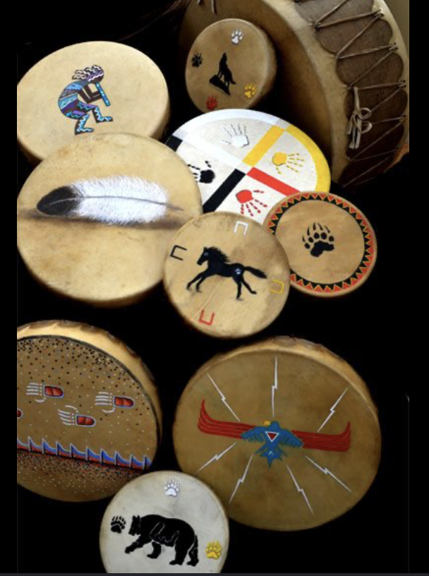 Paint your own drum! Come to our workshop.
