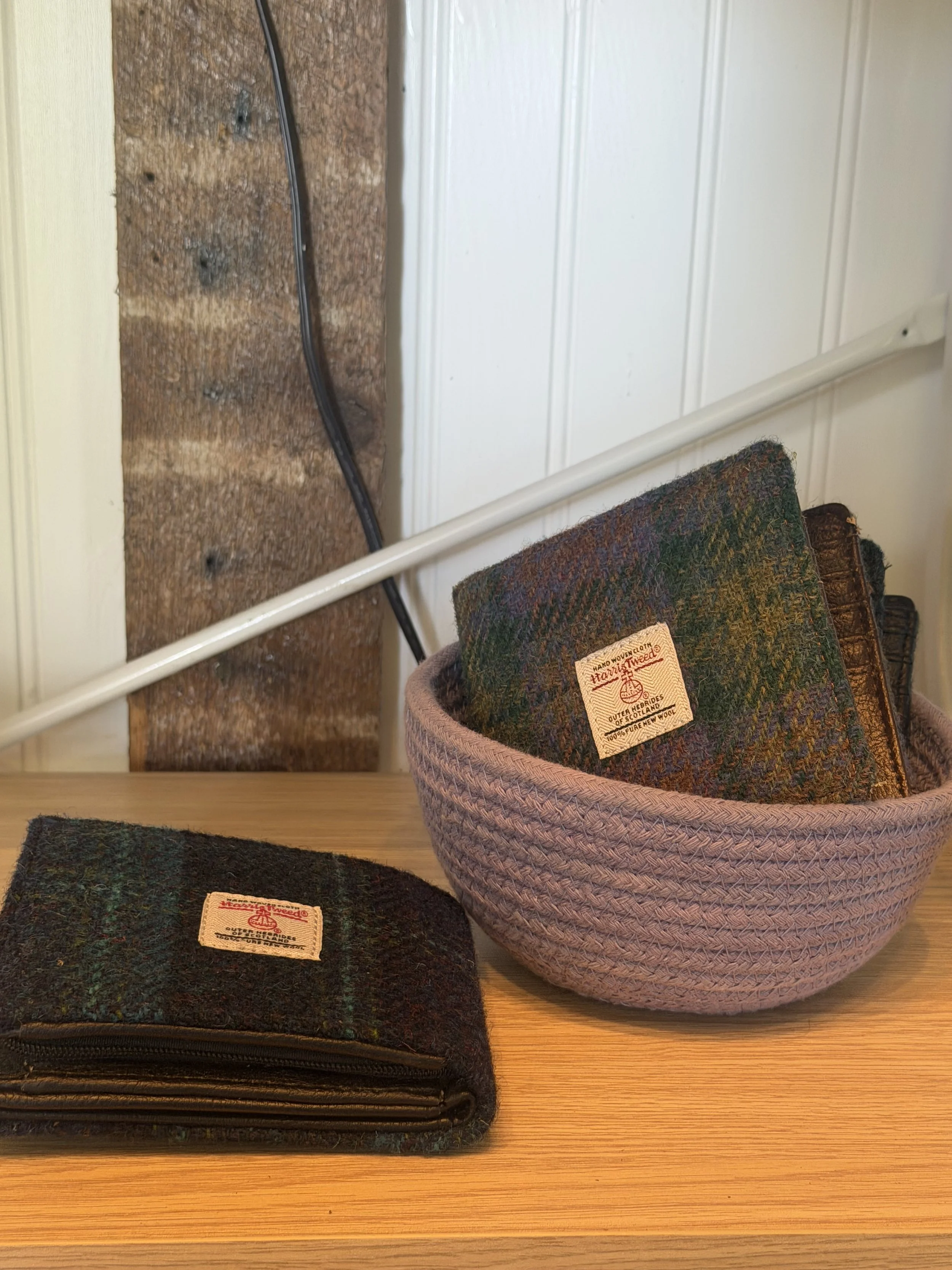 Genuine Harris Tweed® Bi-Fold Card Wallet