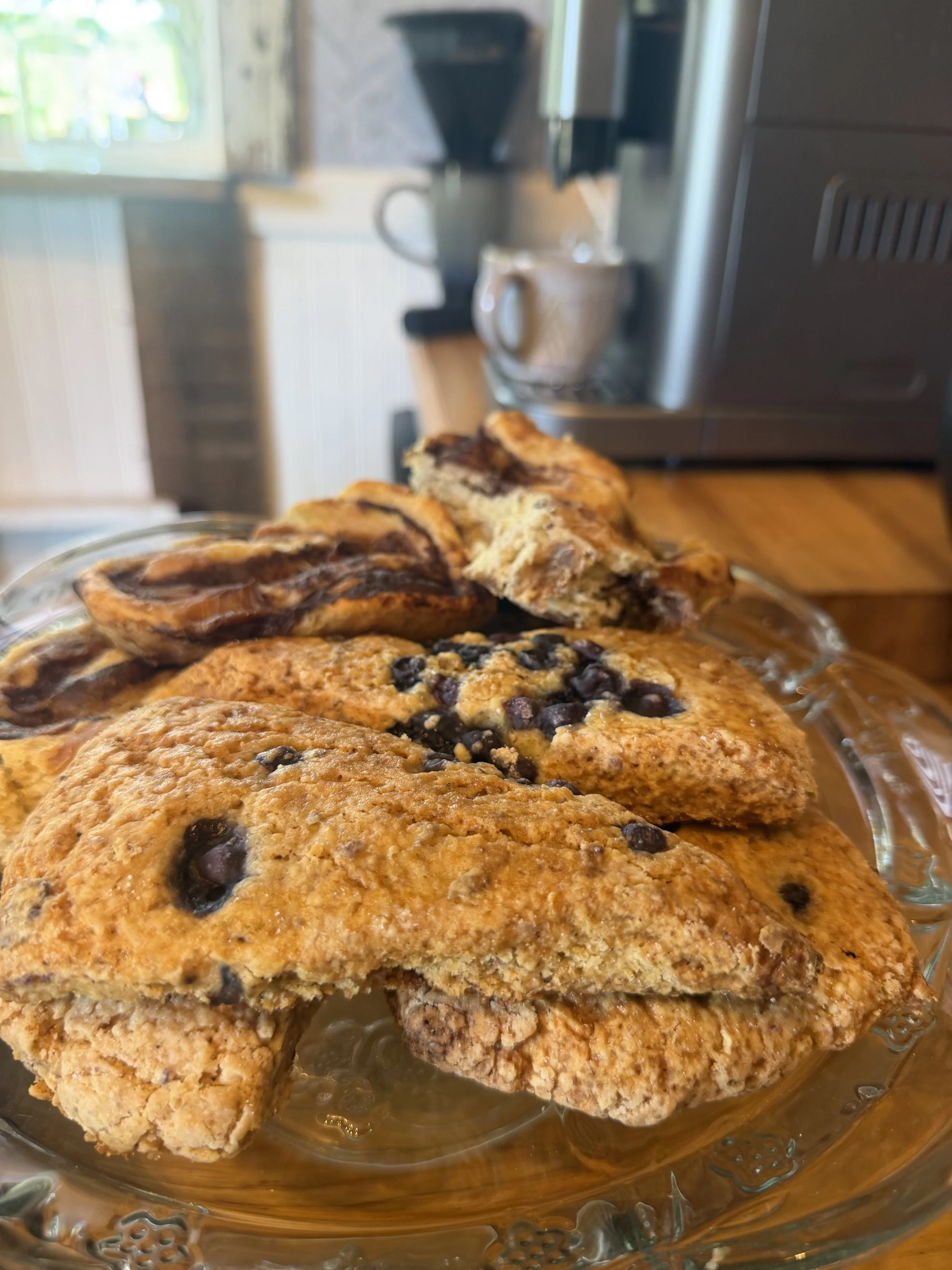 Blueberry scone