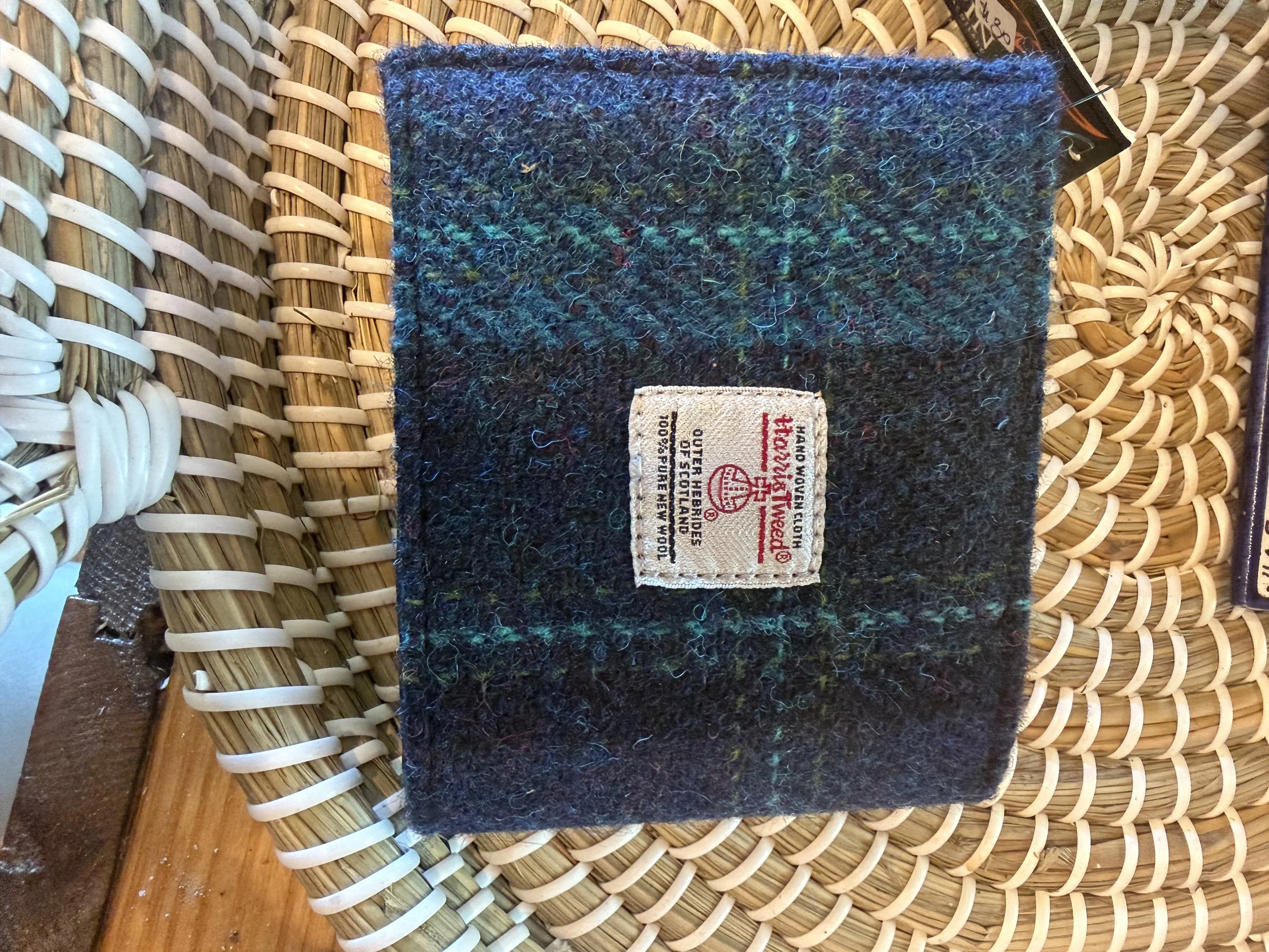 Genuine Harris Tweed® Bi-Fold Card Wallet