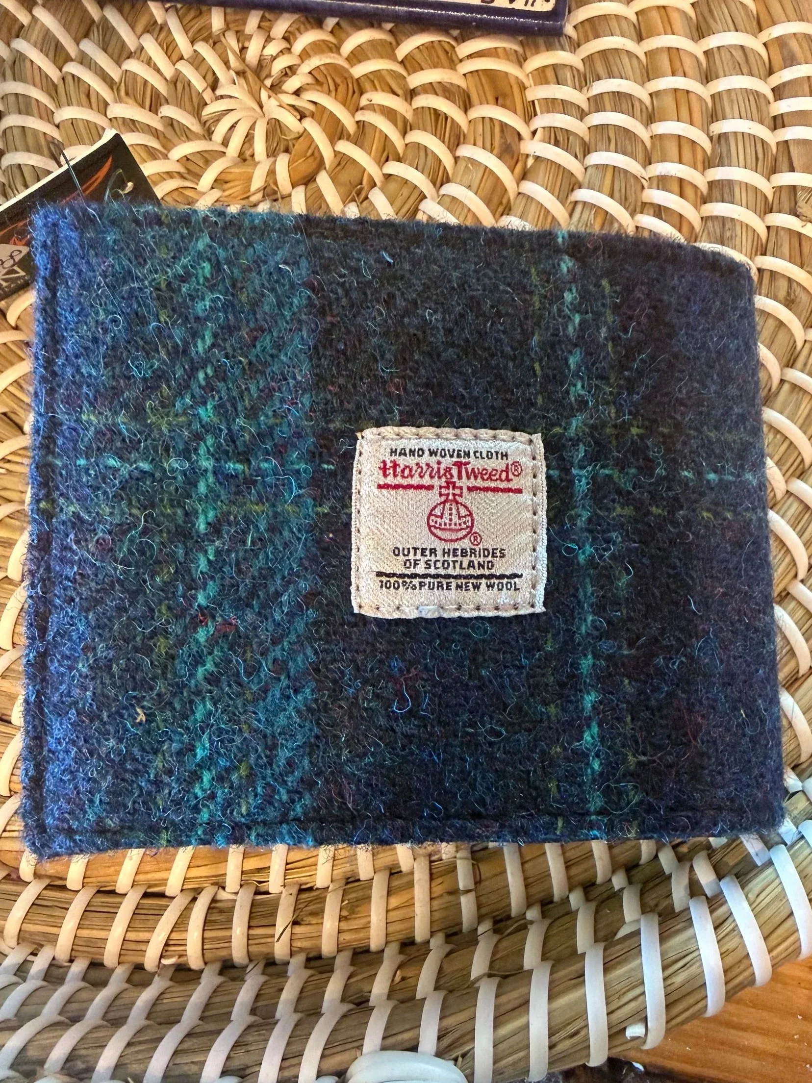 Genuine Harris Tweed® Bi-Fold Card Wallet