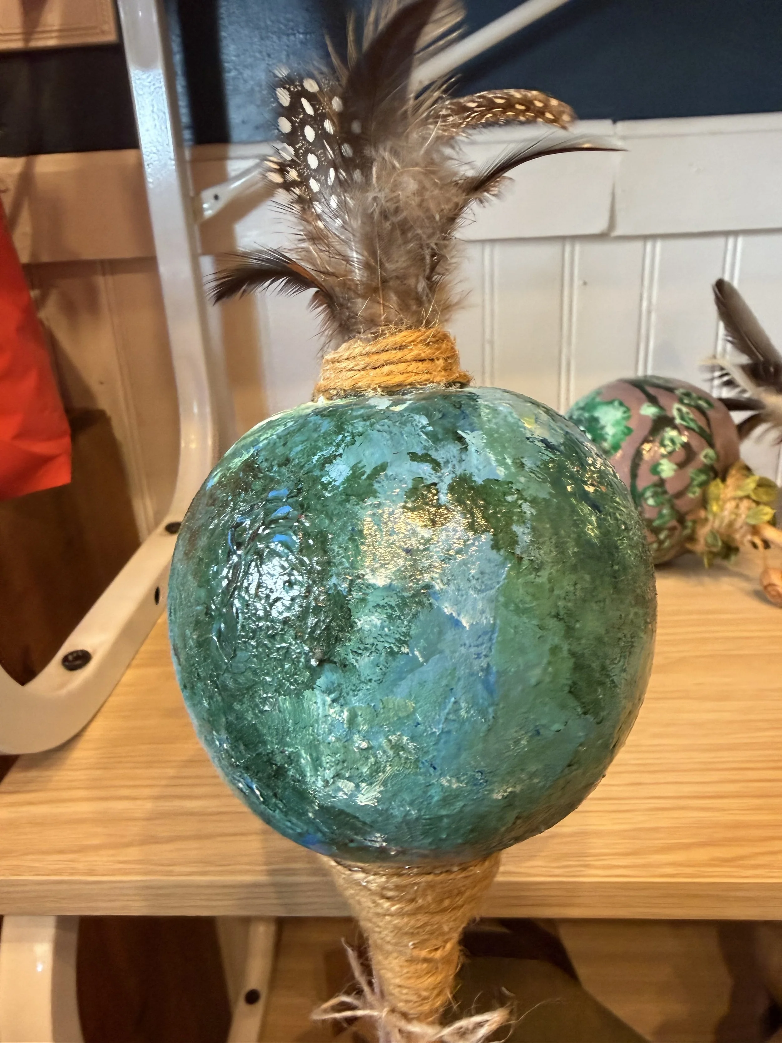 Earth Gourd Rattle