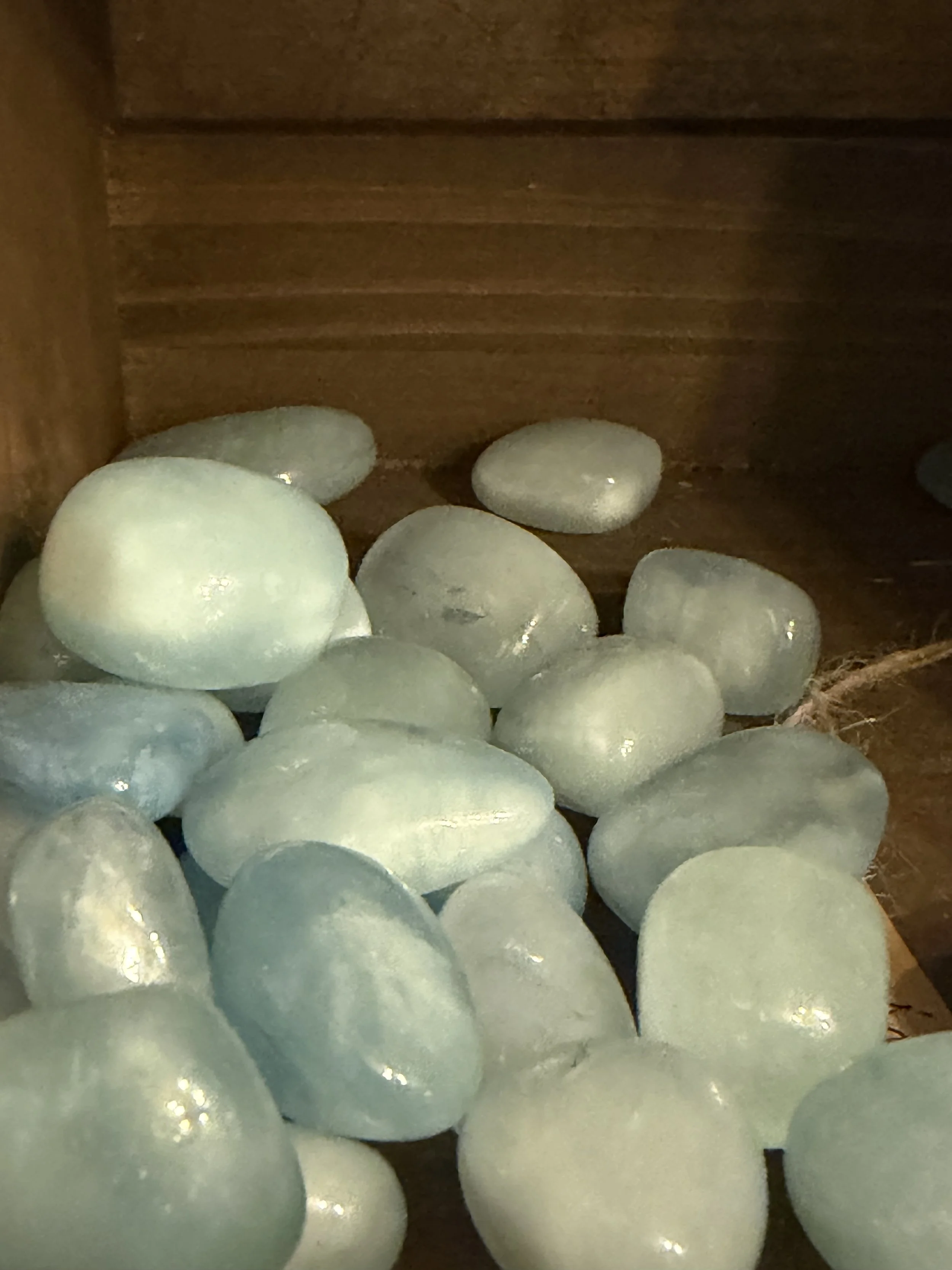 Aquamarine-tumbled