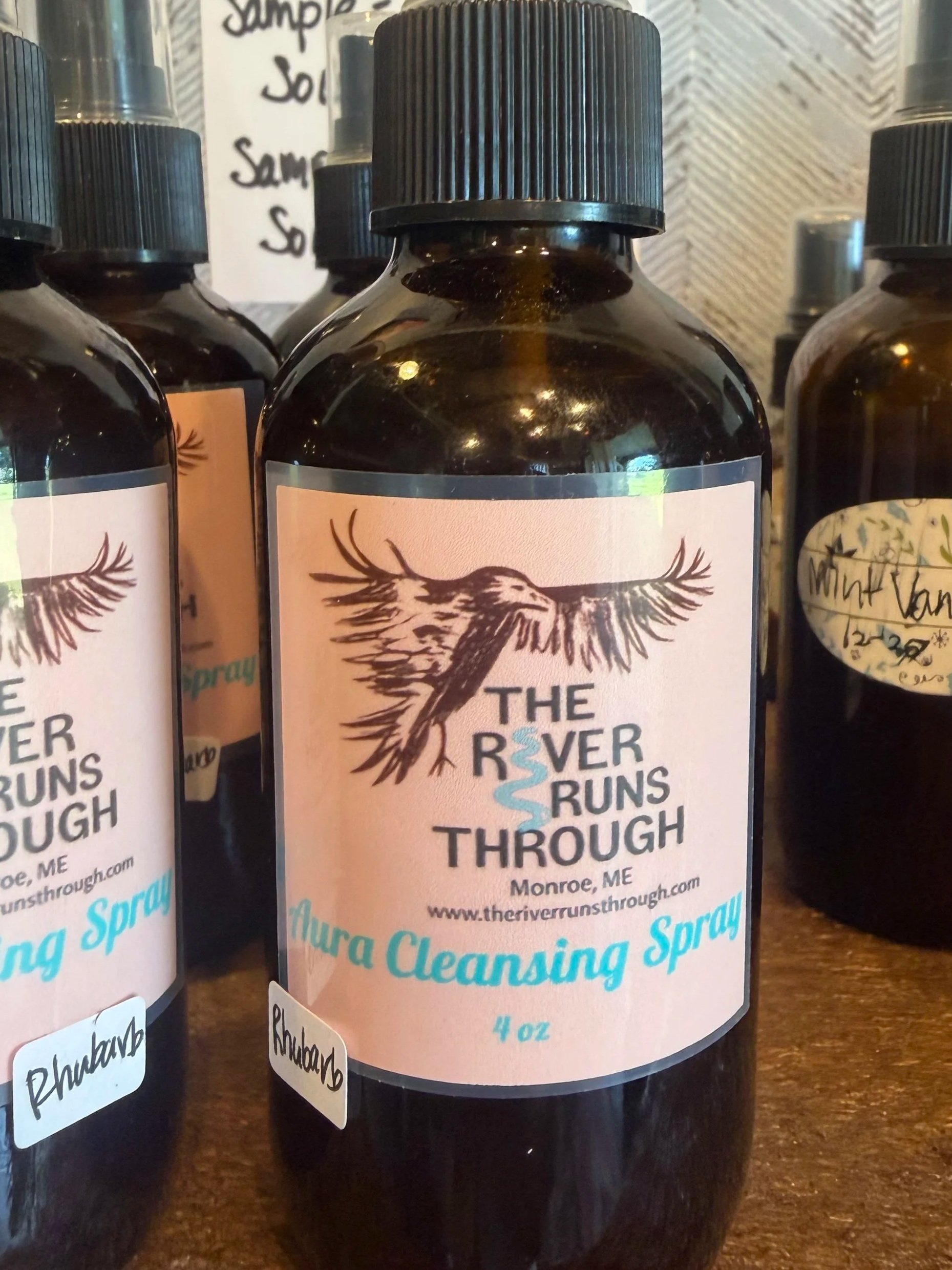 Aura Cleansing Spray - Rhubarb Goddess