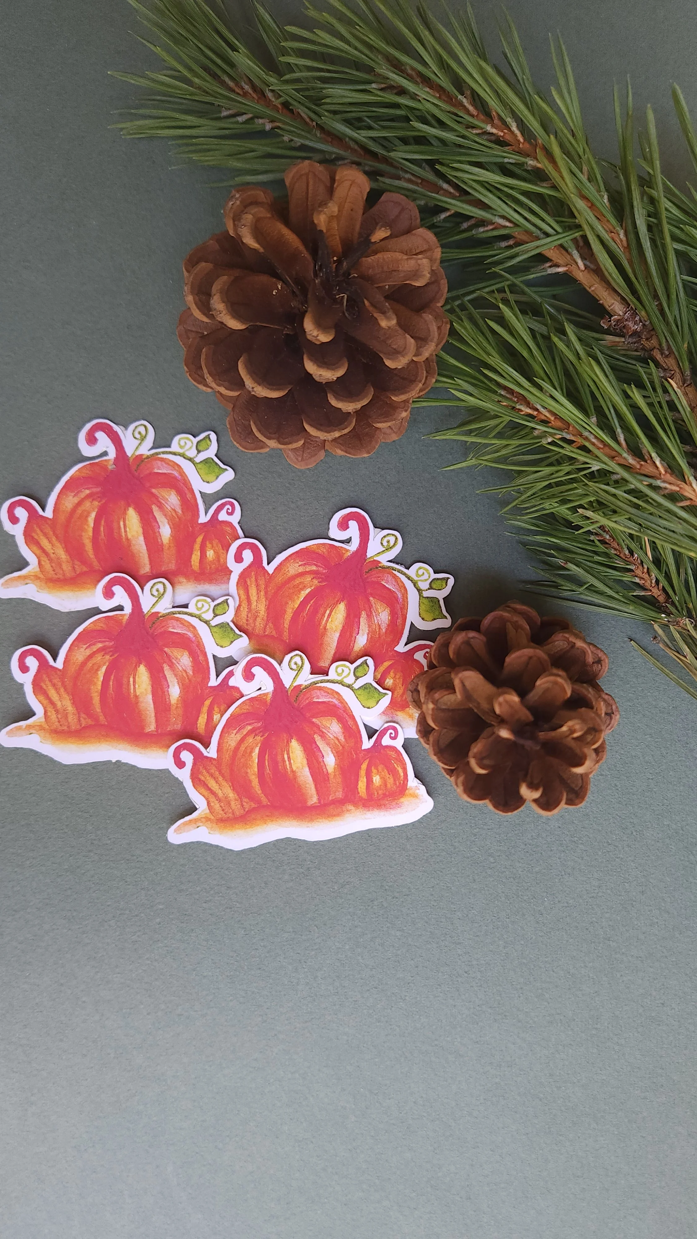 Sticker Citrouille