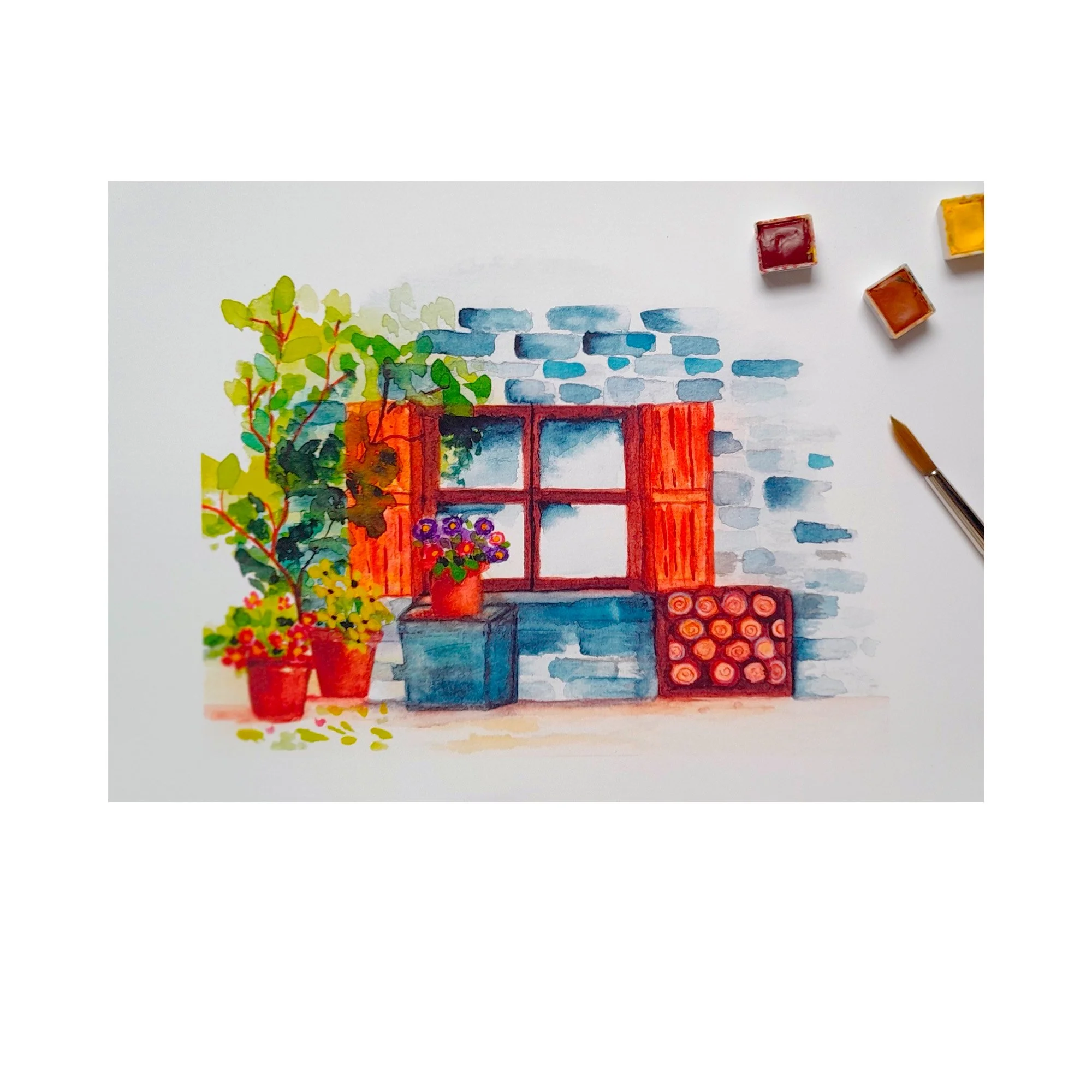 Tirage d'art Façade en pierre