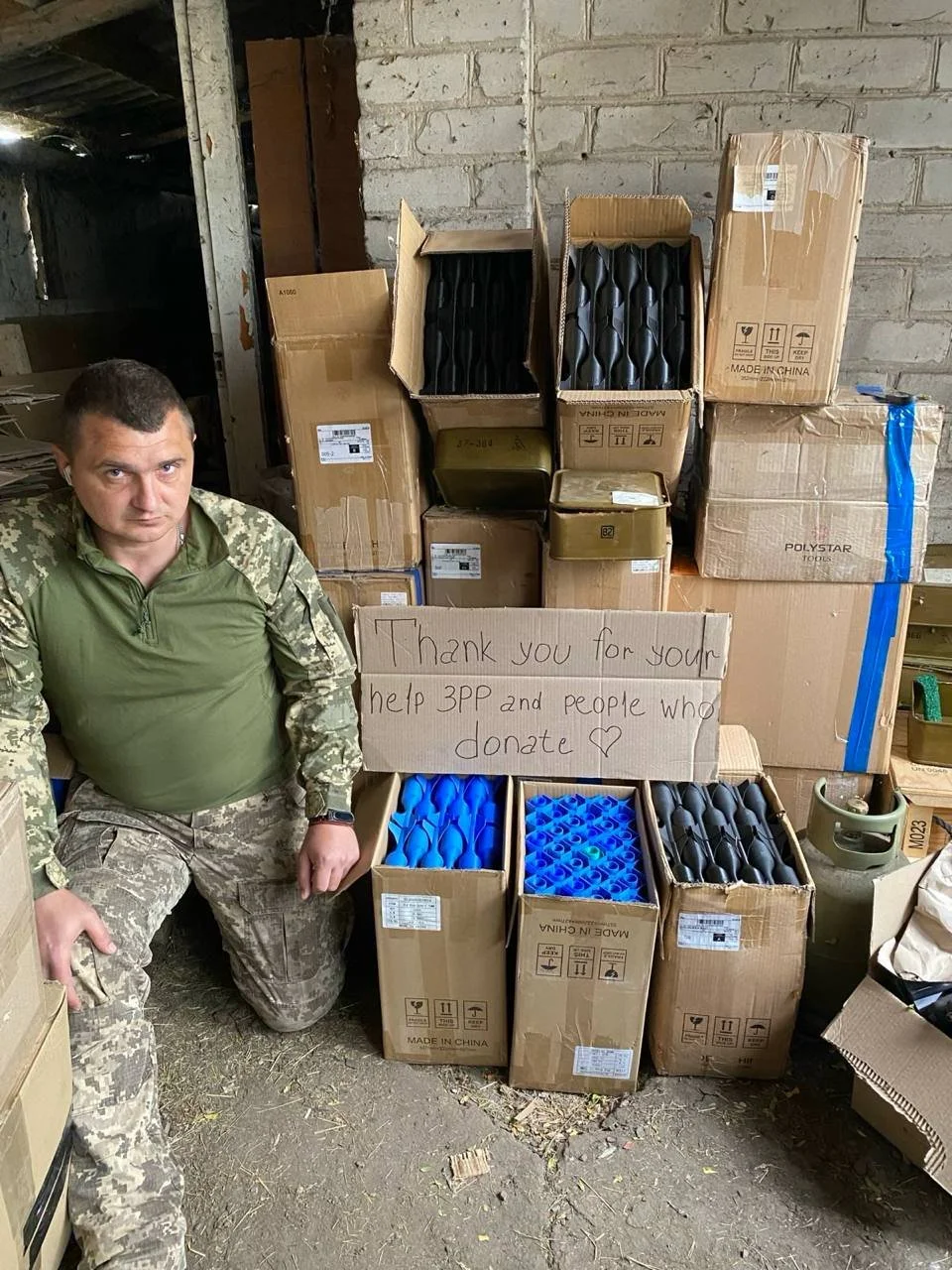 Thank You From the Front!