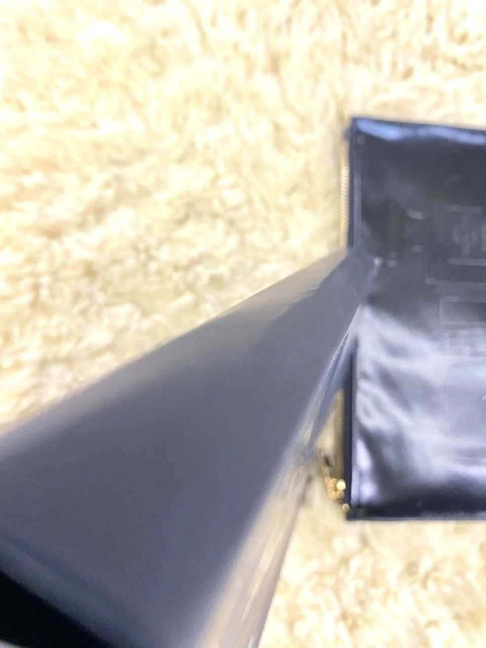 CHANEL Black Beauty Makeup Bag – Limited Edition VIP Gift (with Box), CC Logo Zip, Embossed beauty icons