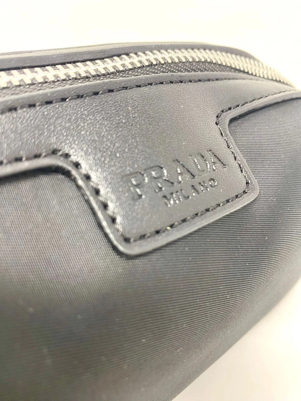 PRADA Beauty Black Nylon Makeup Bag Set of 3 (VIP Gift) New/Dust Bag