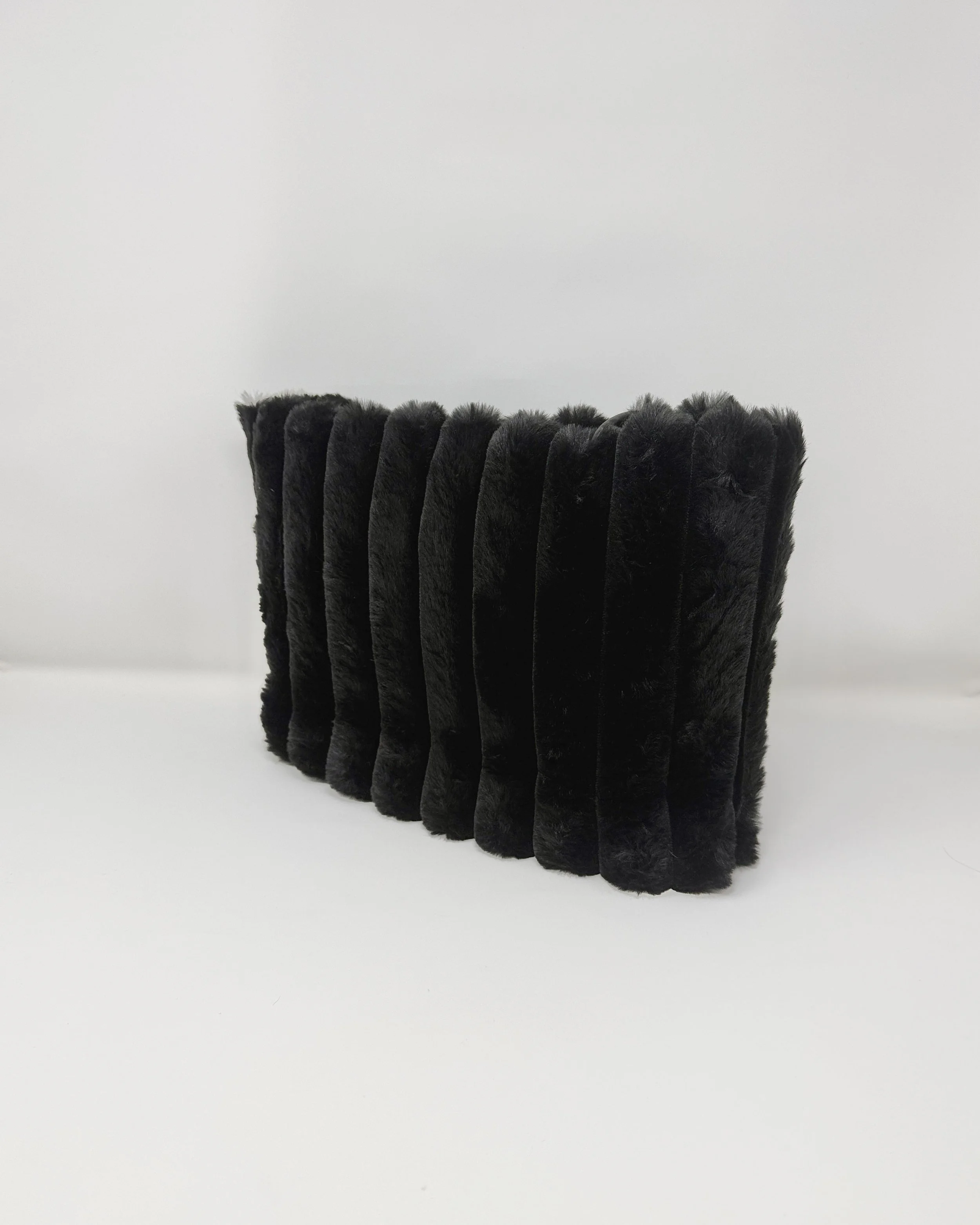 PRADA Beauty VIP Gift - Faux Fur Pleated Tote Bag Makeup Bag (VIP Gift) Shoulder Handbag