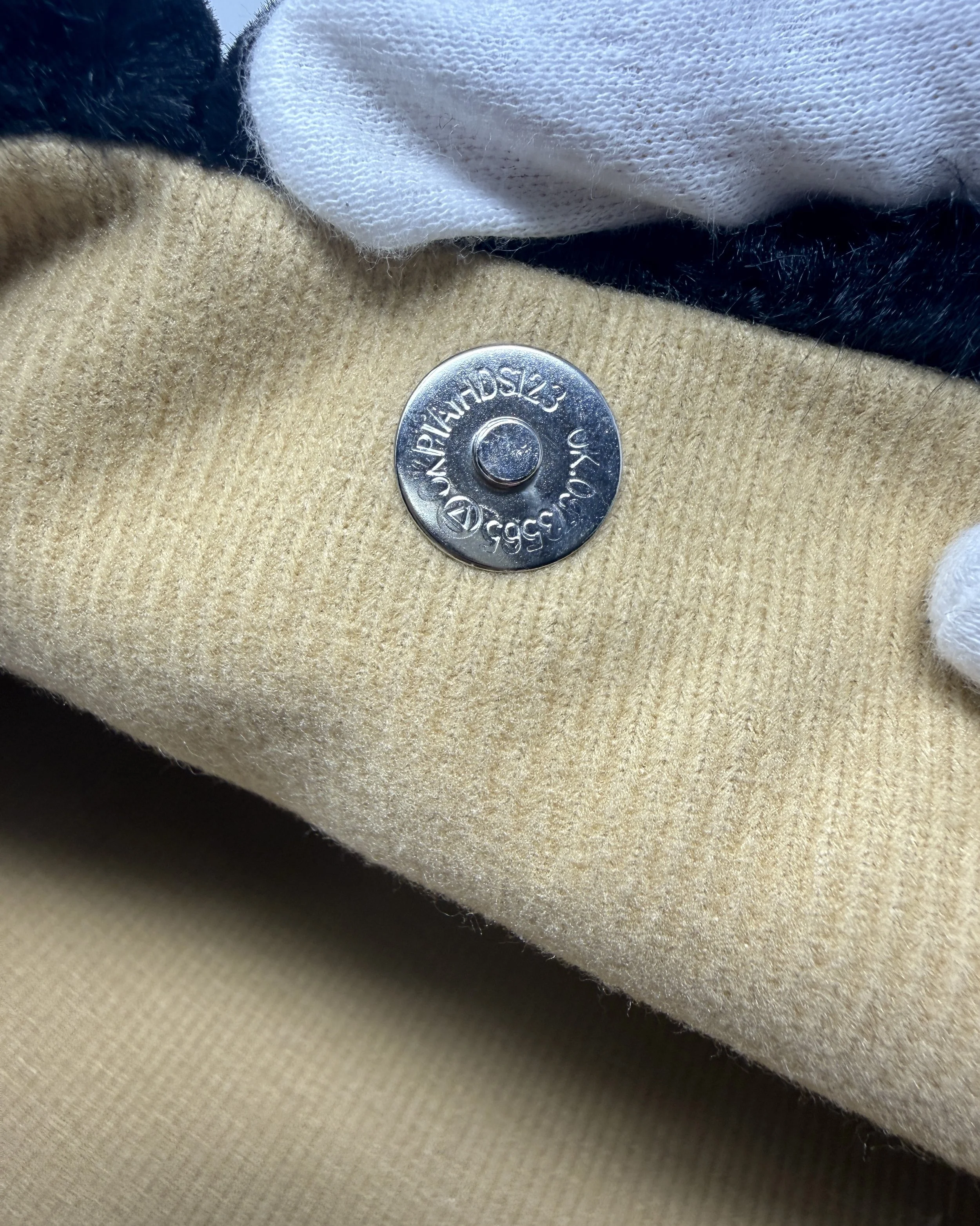 PRADA Beauty VIP Gift - Faux Fur Pleated Tote Bag Makeup Bag (VIP Gift) Shoulder Handbag