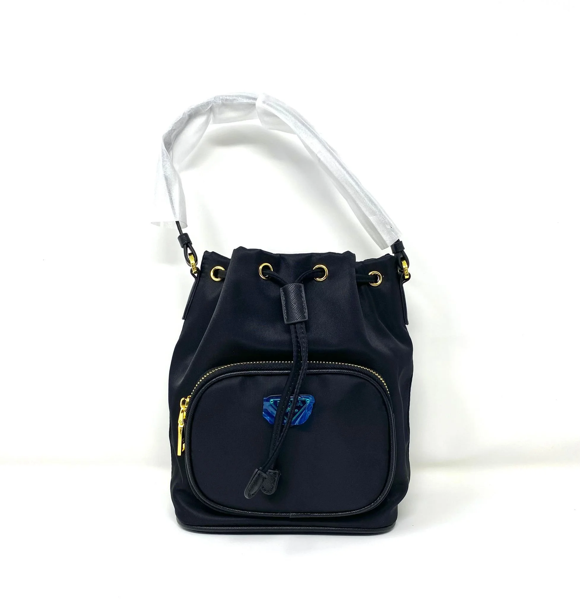 PRADA Beauty Black Nylon Makeup Bag VIP Gift with Box Dust Bag 