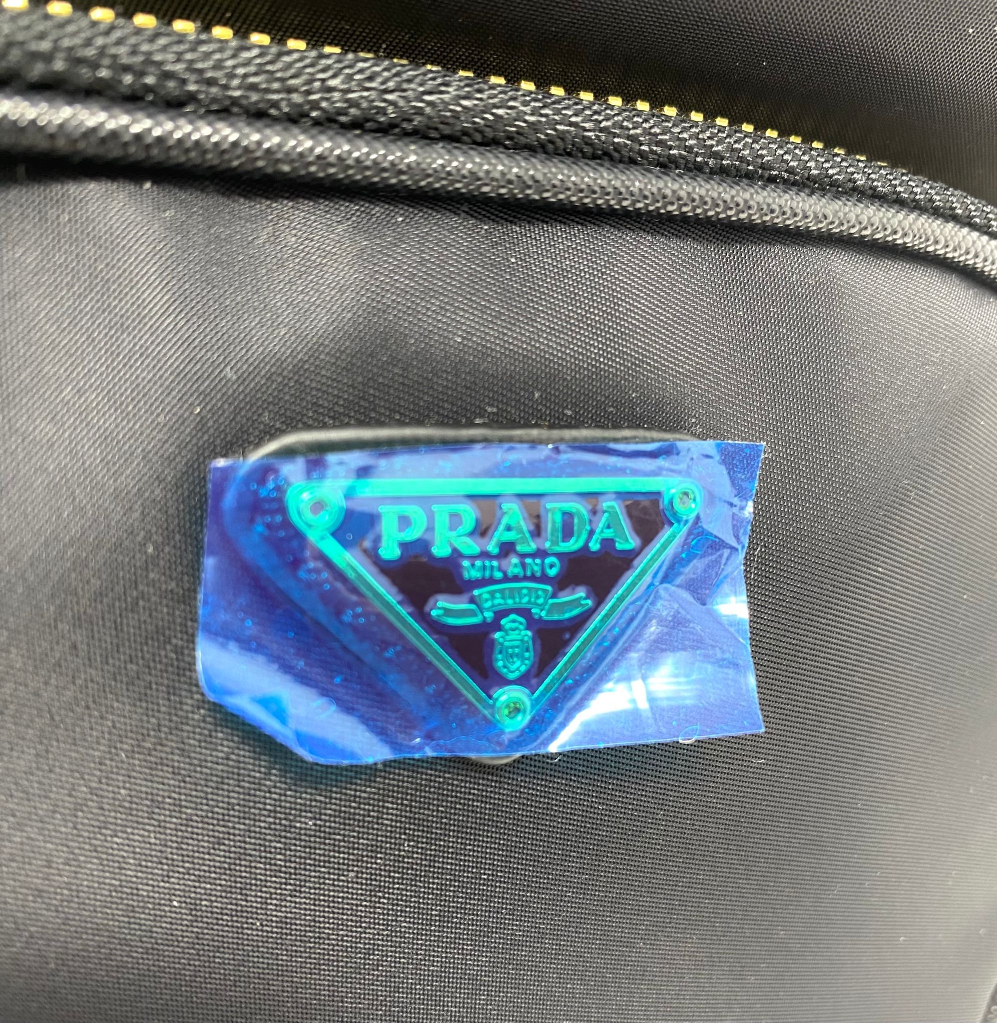 PRADA Beauty Black Nylon Makeup Bag VIP Gift with Box Dust Bag 