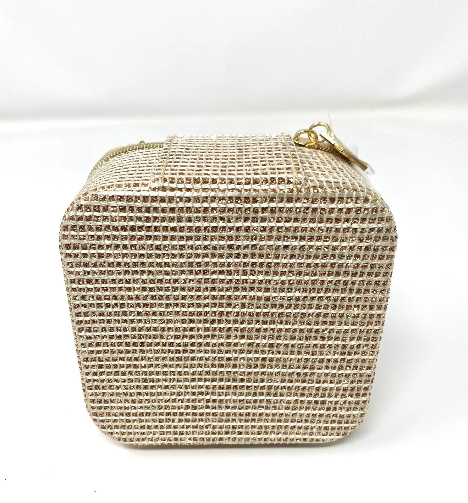 Christian Dior Shimmering Golden Logo Travel Jewellery Case, Star Charm, With Mirror – Box (Rare VIP Gift)