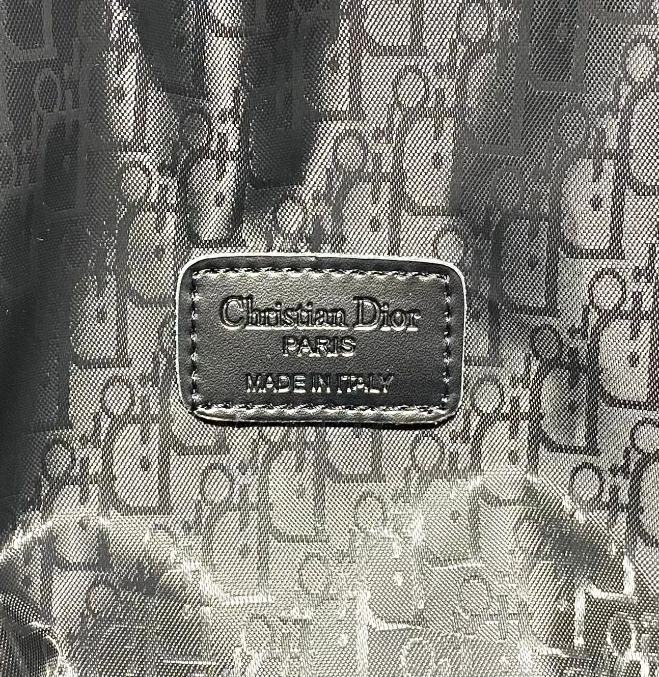 Christian Dior Beauty Oblique Backpack (VIP Gift / Dust Bag) Made in Italy