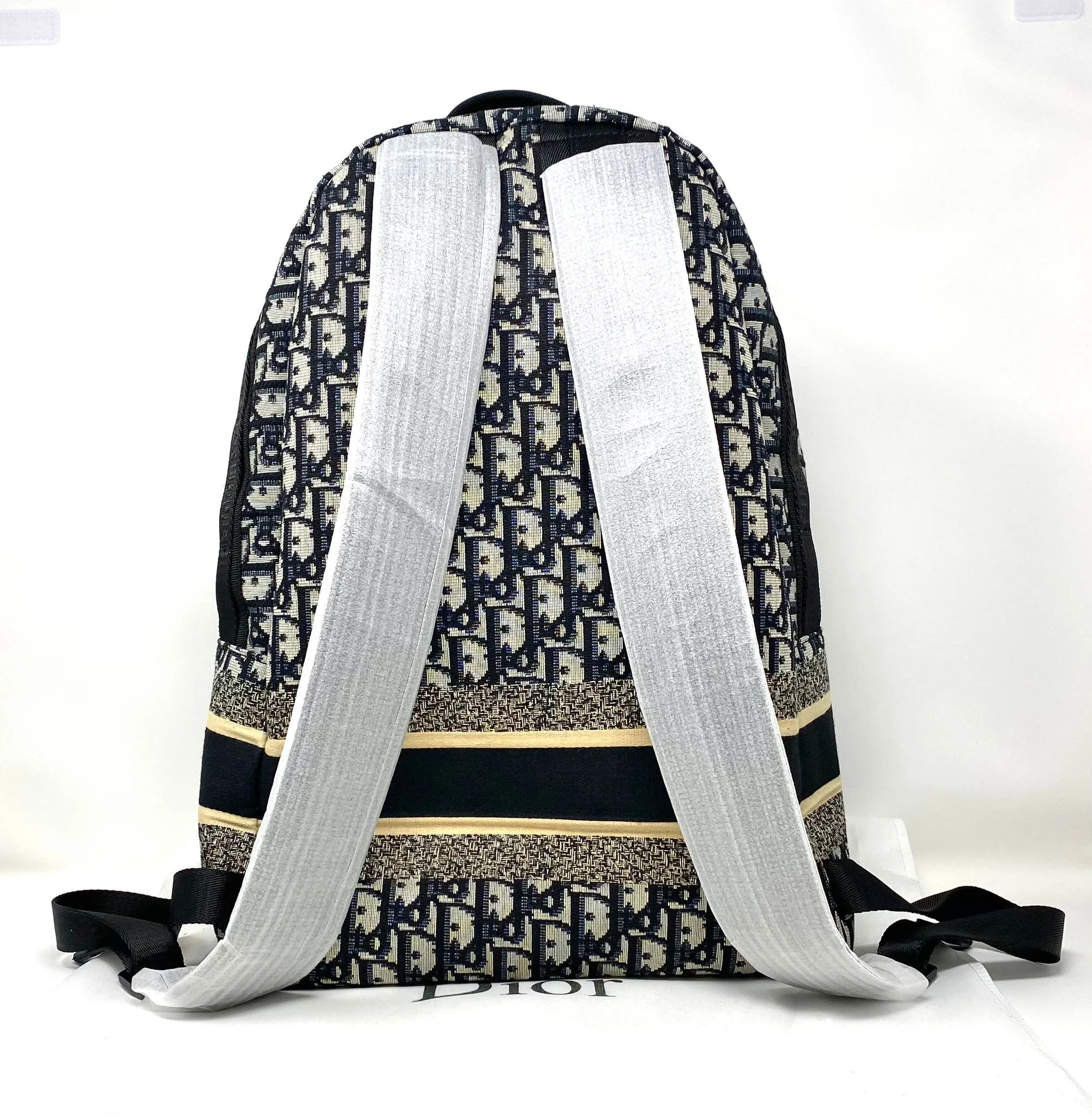 Christian Dior Beauty Oblique Backpack (VIP Gift / Dust Bag) Made in Italy