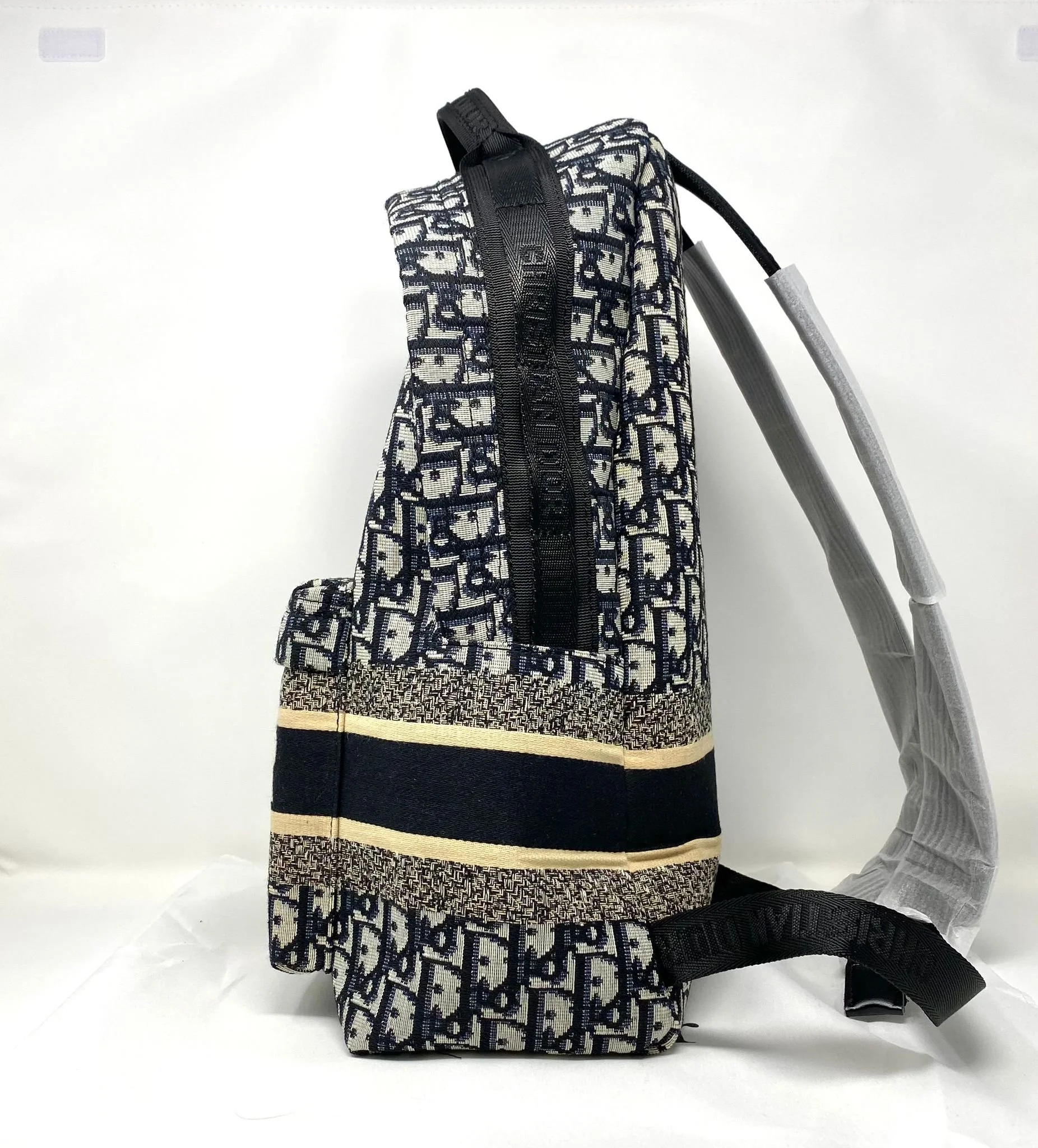 Christian Dior Beauty Oblique Backpack (VIP Gift / Dust Bag) Made in Italy