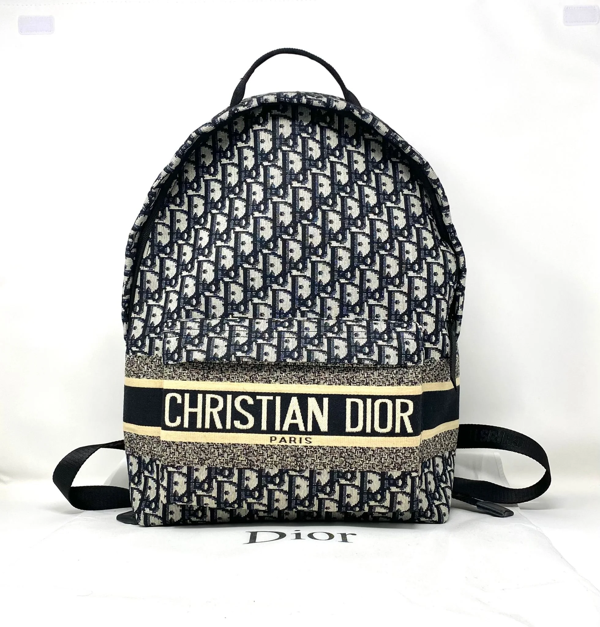 Christian Dior Beauty Oblique Backpack (VIP Gift / Dust Bag) Made in Italy