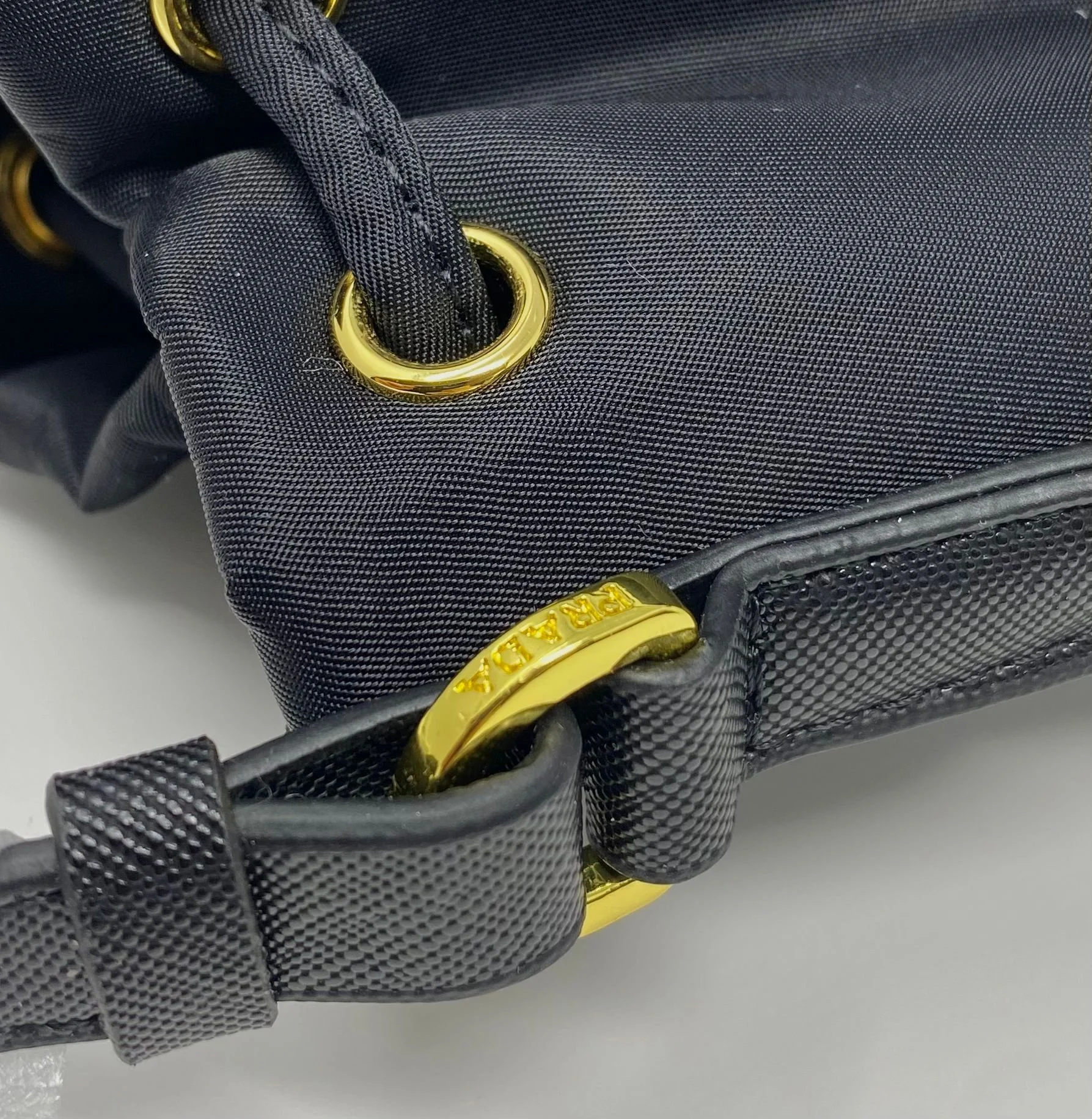 PRADA Beauty Black Nylon Makeup Bag VIP Gift with Box Dust Bag 