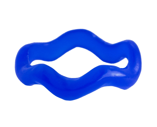 Blue wax ring