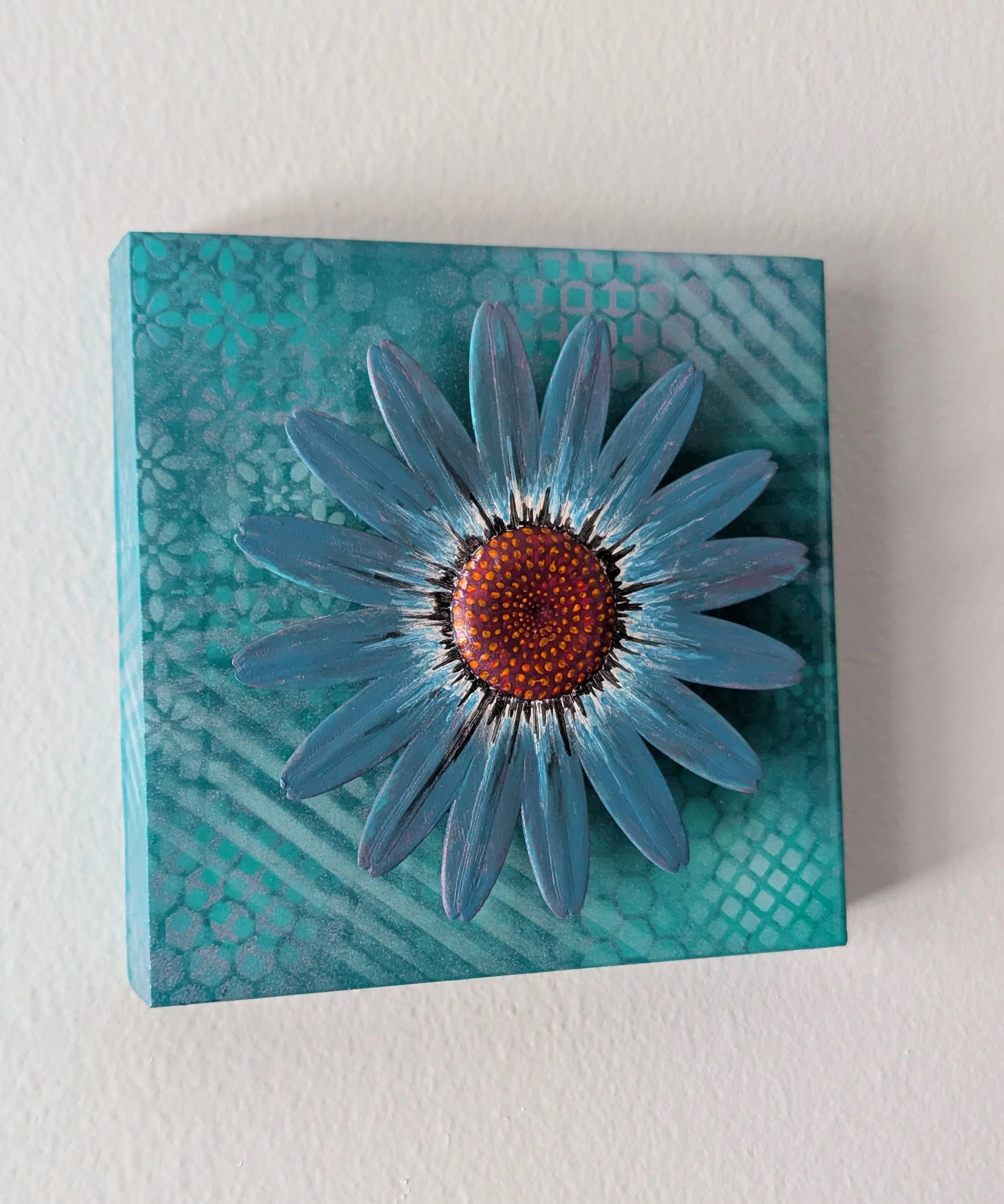 Elevated Flower Blue