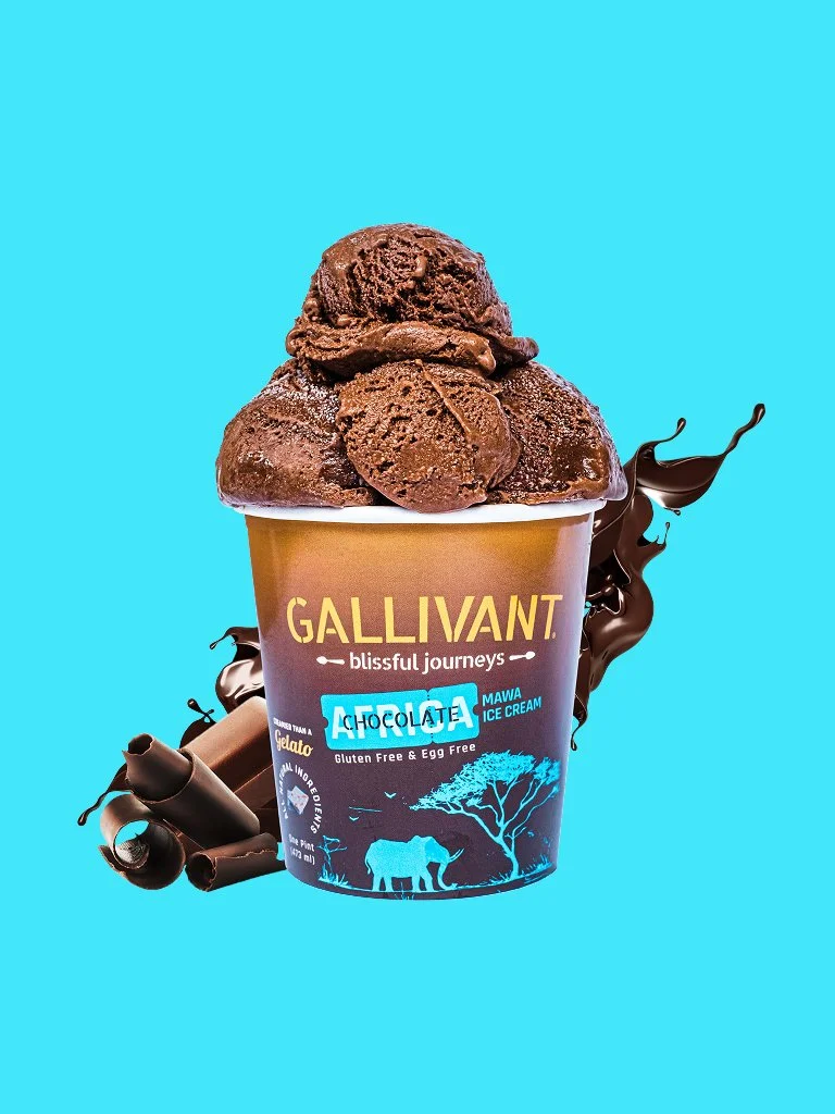 African Chocolate Pint Design