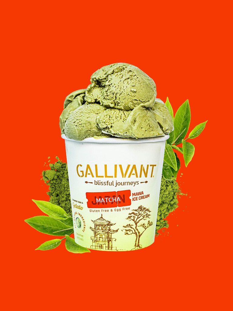 Japanese Matcha Pint Design