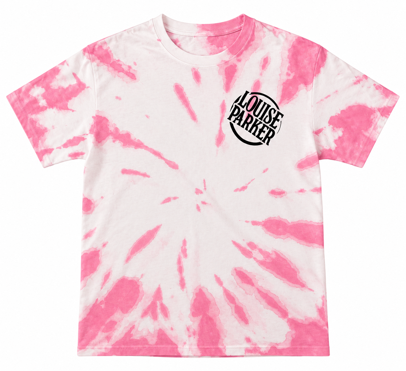 Pink Tie-Dye Louise Parker T-Shirt.png