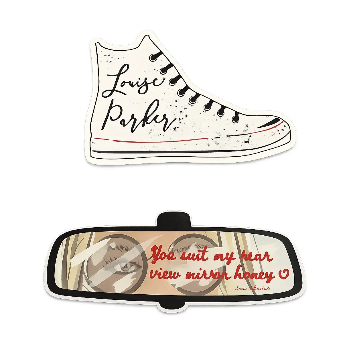 Louise Parker Official Vinyl Sticker