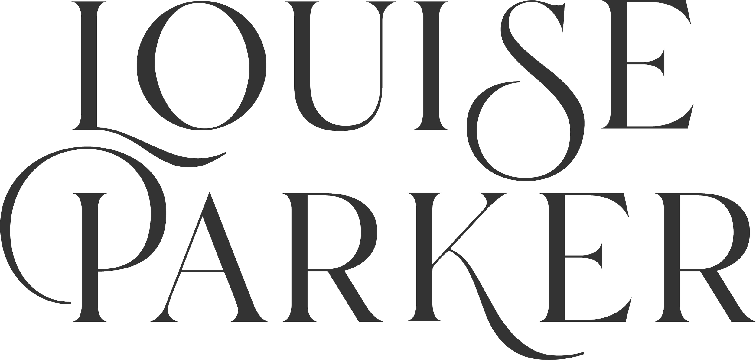 Louise Parker logo – UK country pop singer-songwriter performing live gigs in Essex.