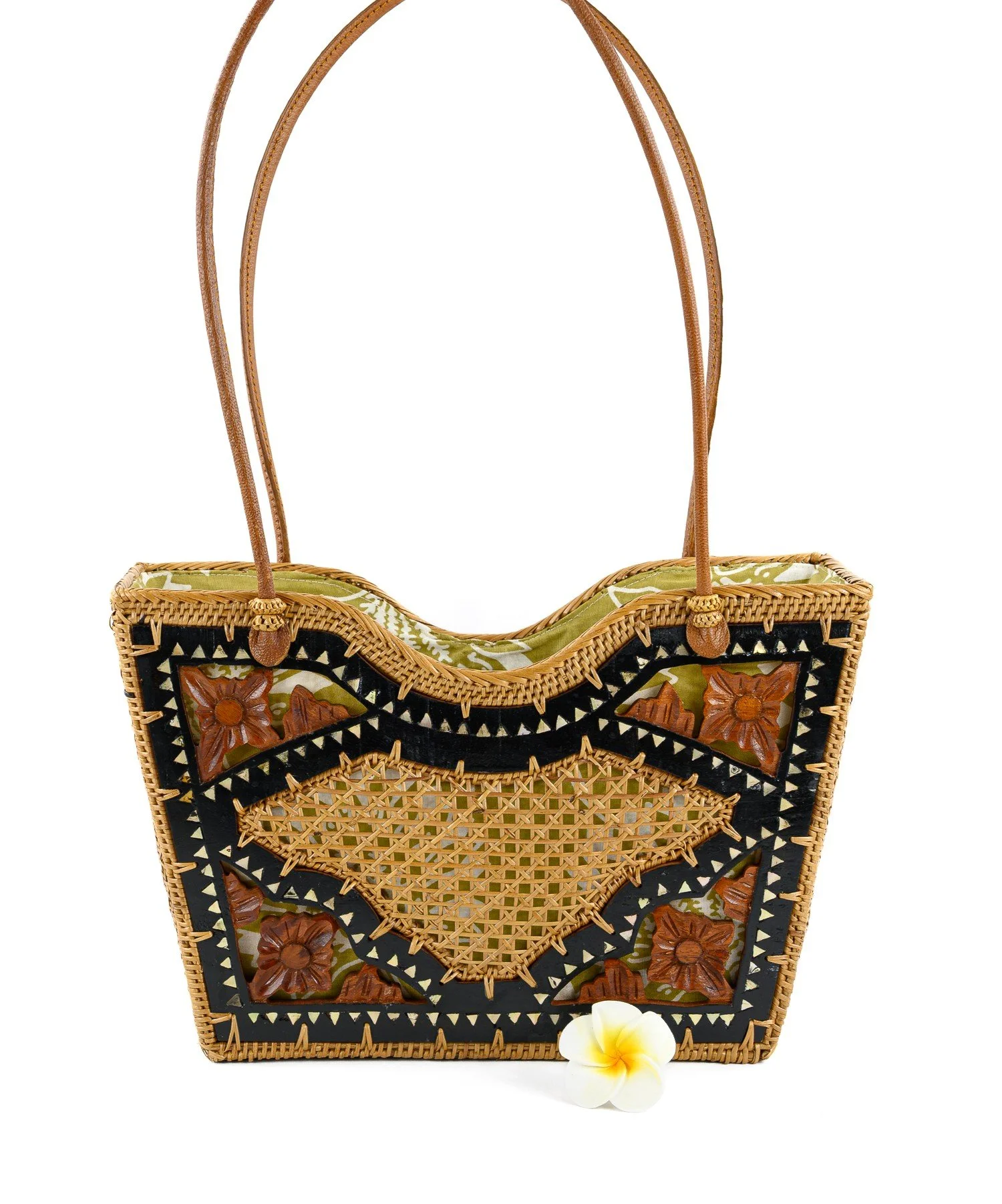 Floral Woods - Rattan Purse Teak Wood.jpg