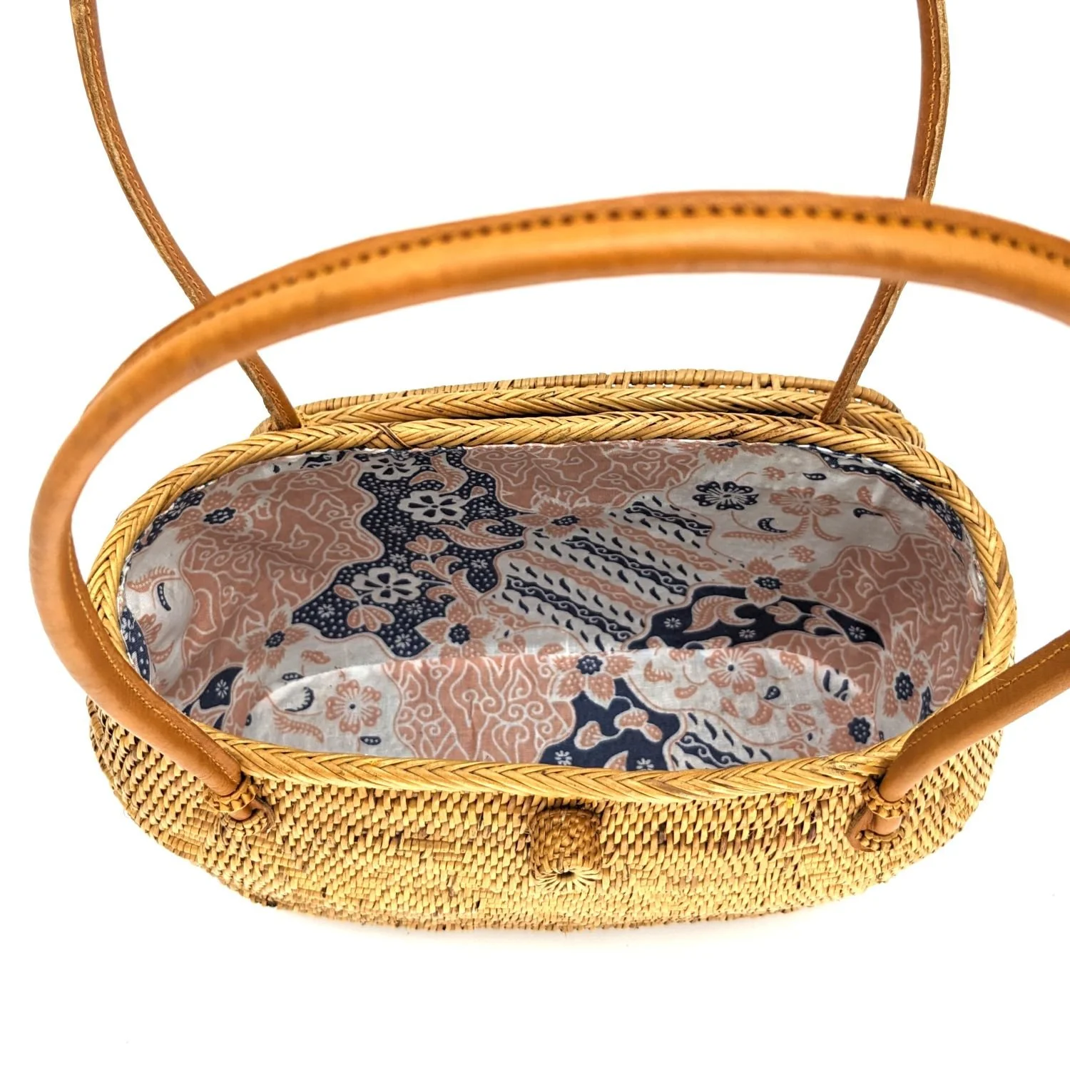 Totally Chic - Woven Bali Purse Pink Gray.jpg