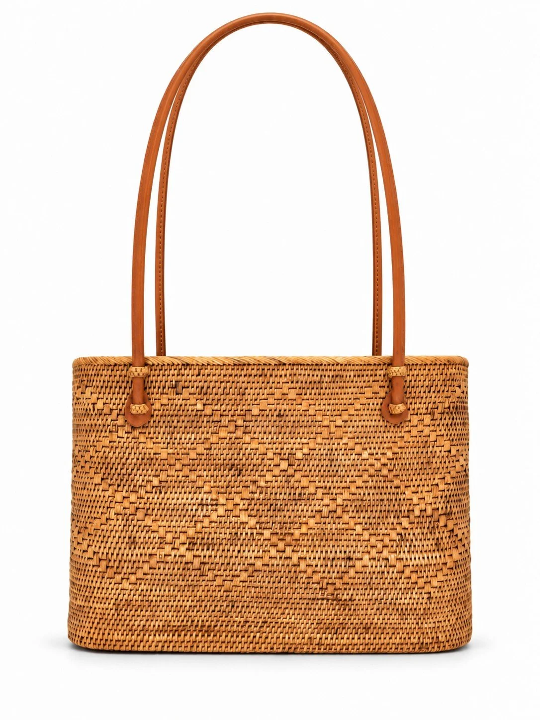 Straw Sensation - Large Everyday Woven Tote