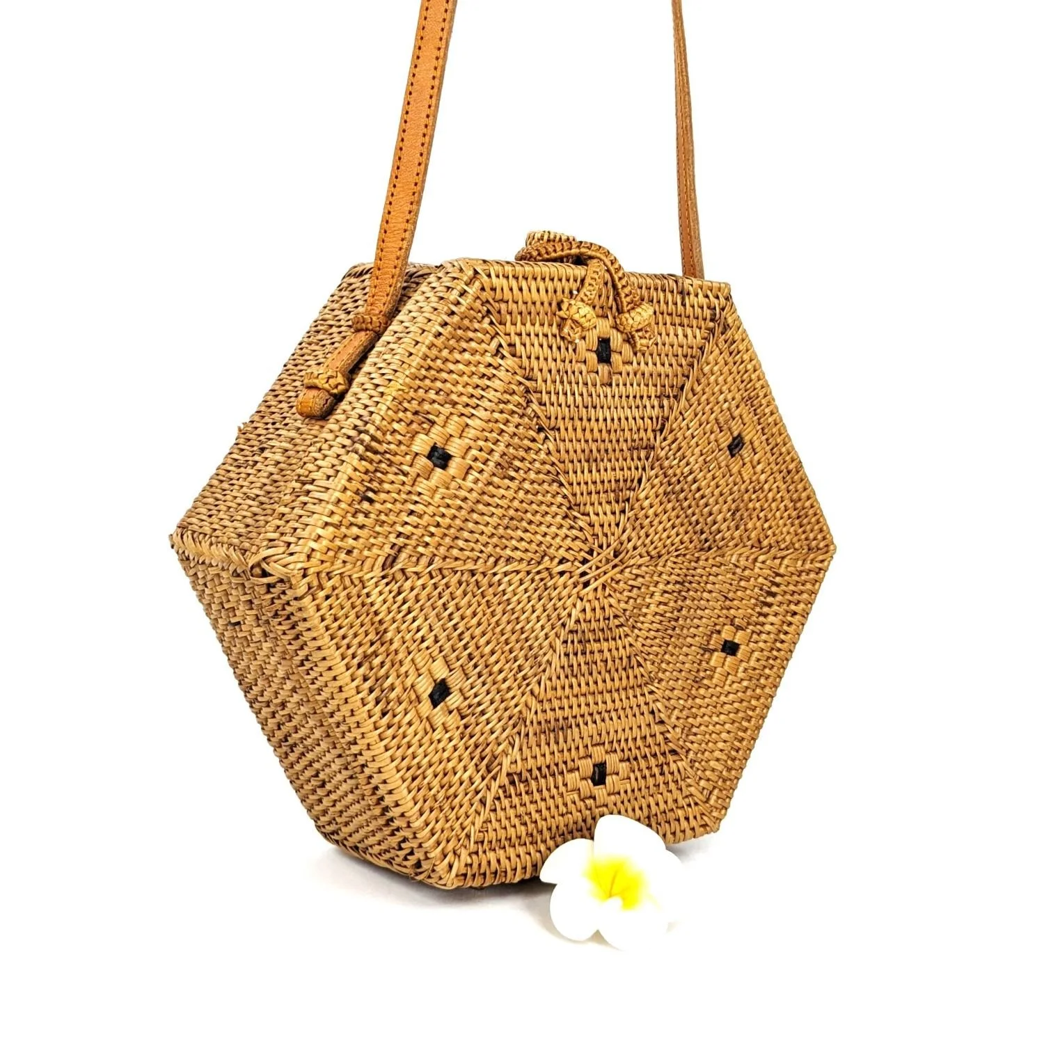 Rattan Rhapsody - Hexagon Straw Crossbody Bag.jpg