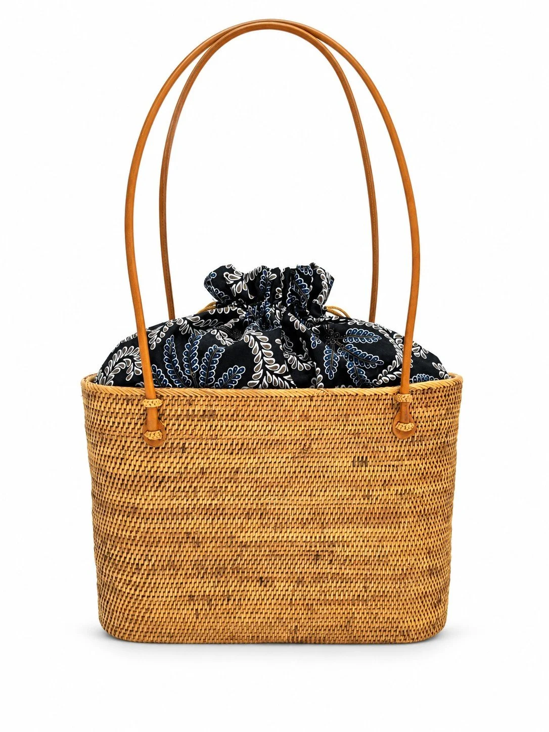 The Big Straw Bag - Large Woven Shoulder Tote