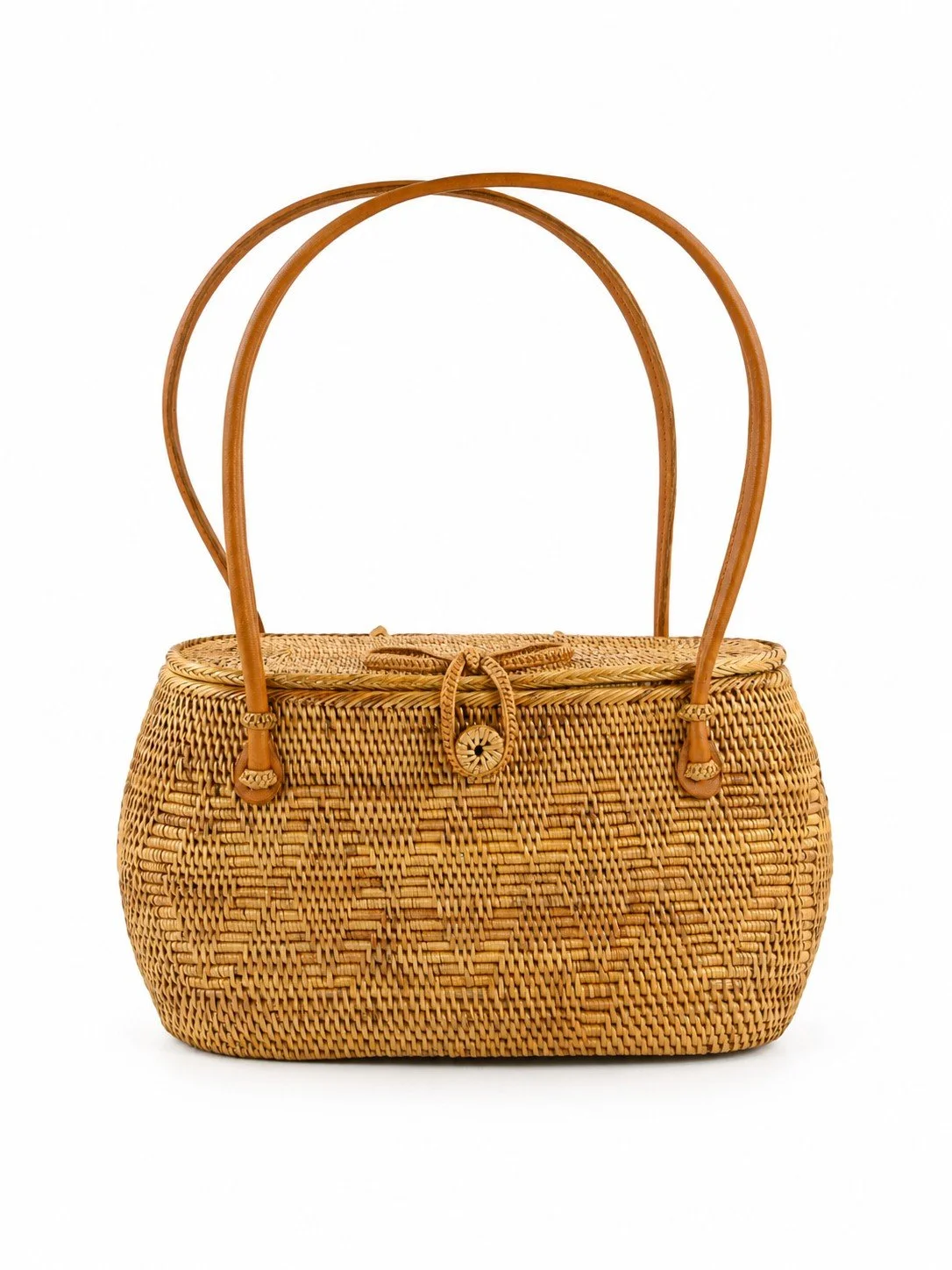 Tote-Tally Chic - Summer Wicker Purse